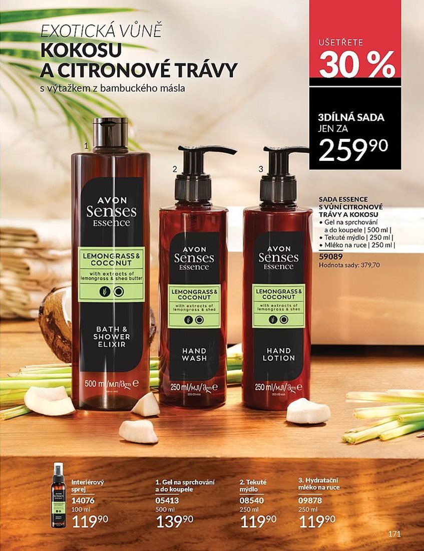 avon - Leták AVON od 01.08. do 31.08. - page: 171