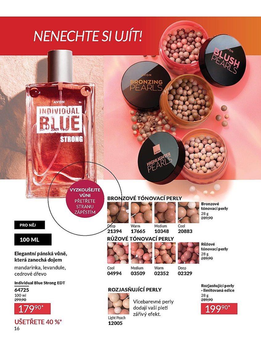 avon - Leták AVON od 01.08. do 31.08. - page: 16