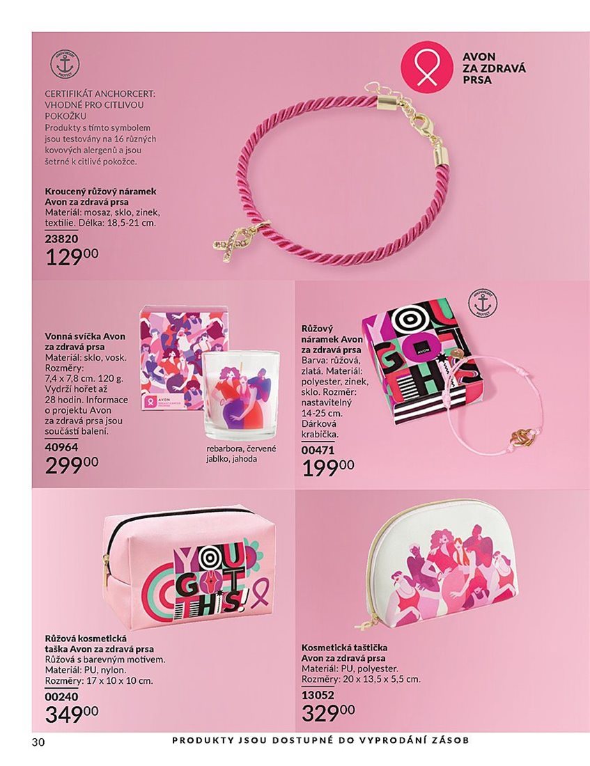 avon - Leták AVON od 01.08. do 31.08. - page: 30