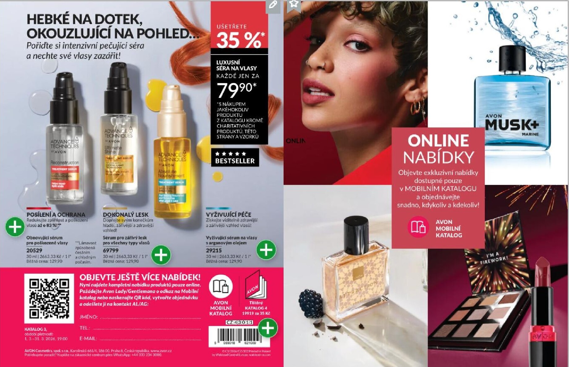 avon - AVON leták platný od neděle 01.03.2026 do úterý 31.03.2026 - page: 91