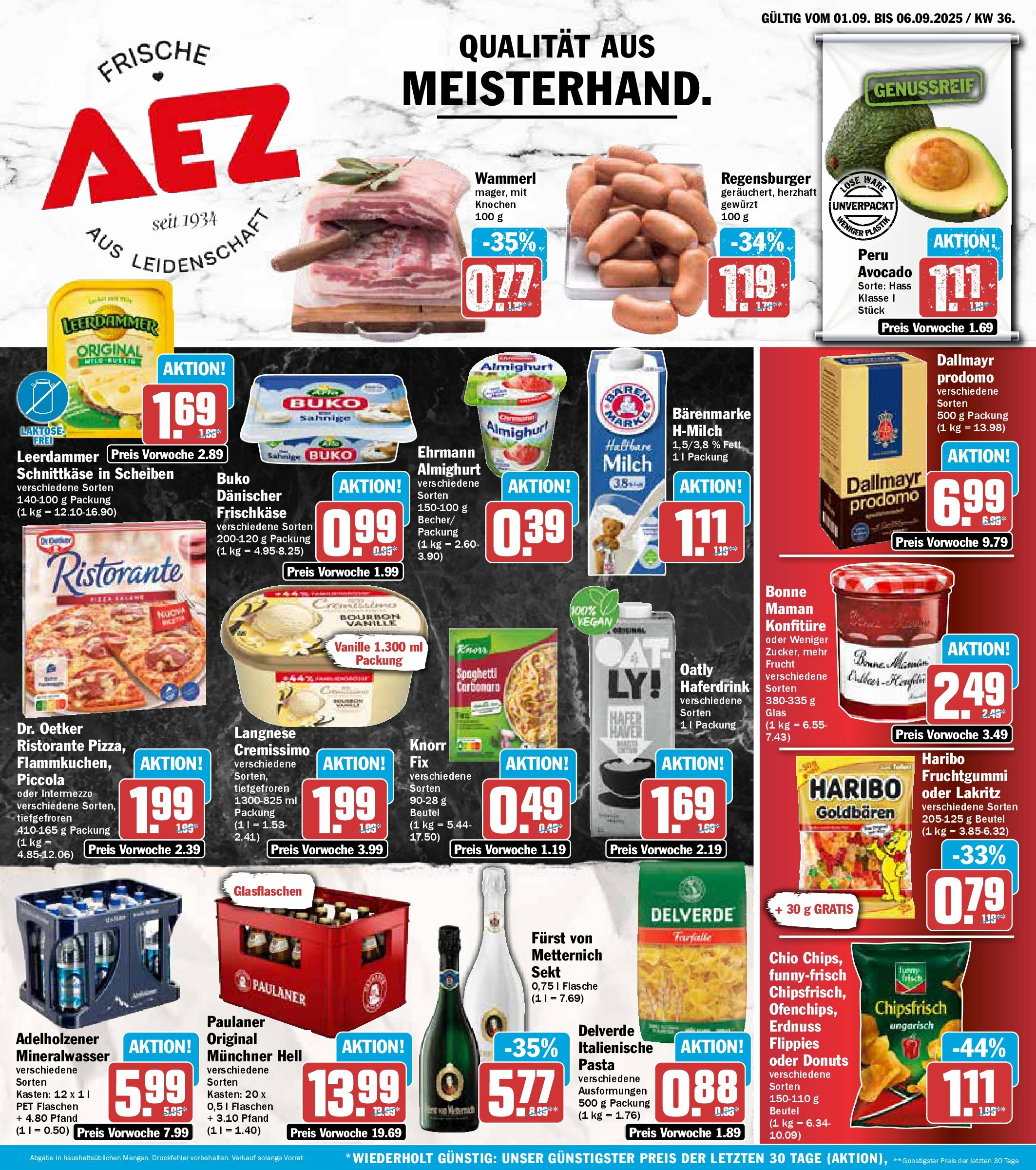 aez - AEZ-Prospekt gültig vom 01.09. bis 06.09. - page: 1