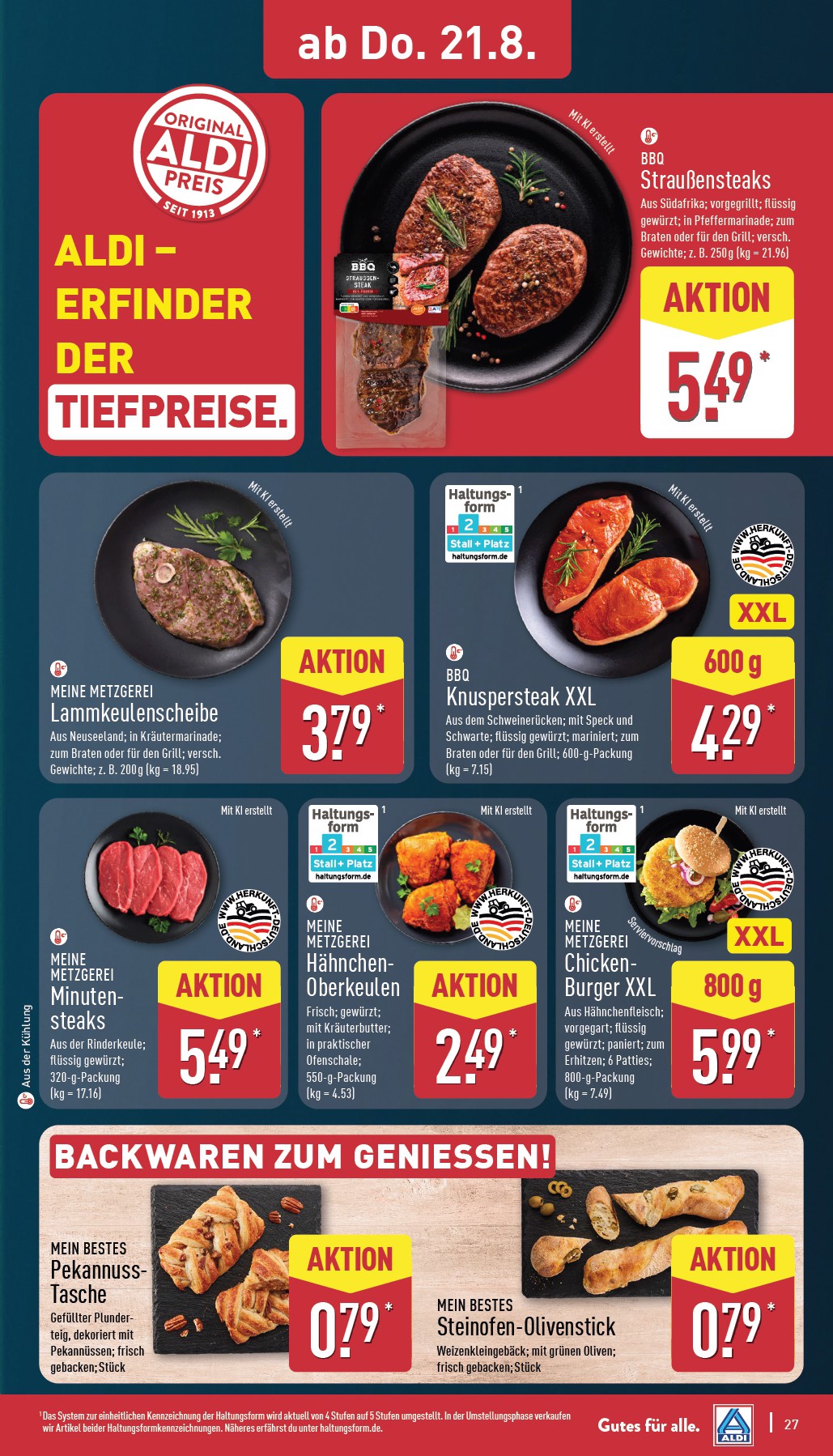 aldi-nord - ALDI NORD-Prospekt gültig vom 18.08. bis 23.08. - page: 27