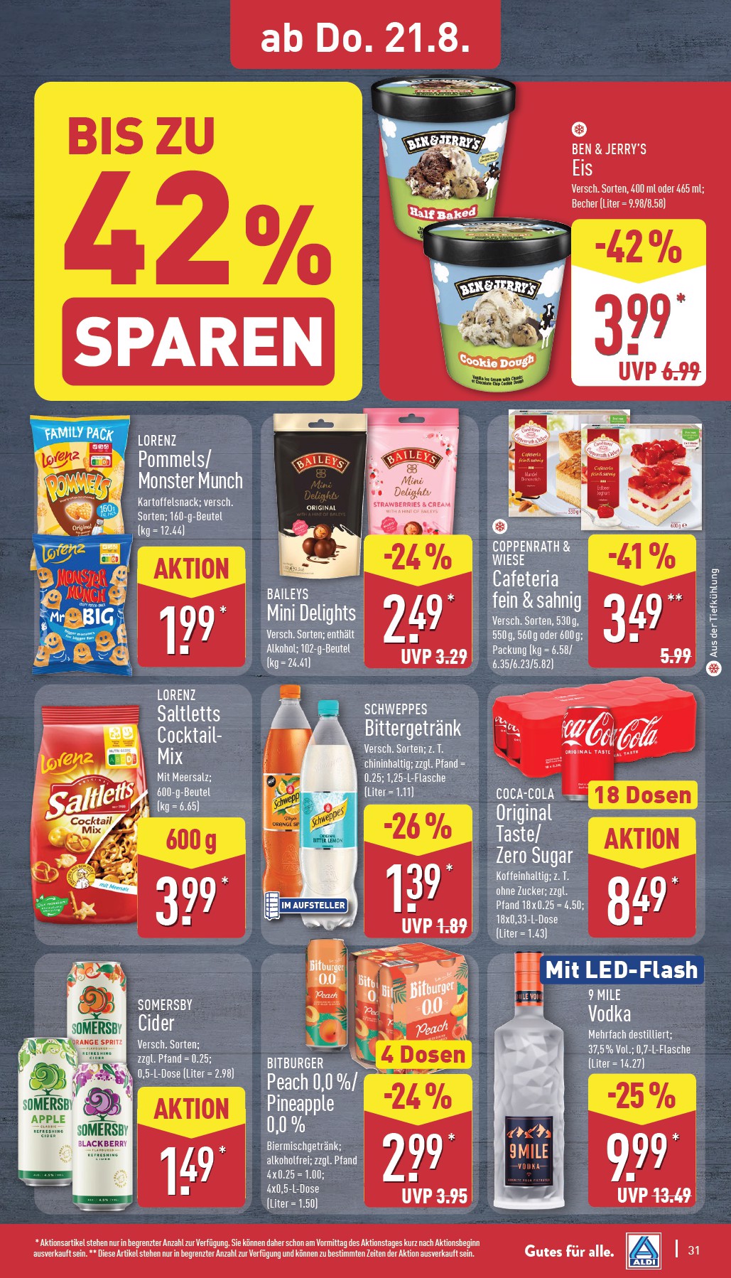 aldi-nord - ALDI NORD-Prospekt gültig vom 18.08. bis 23.08. - page: 31