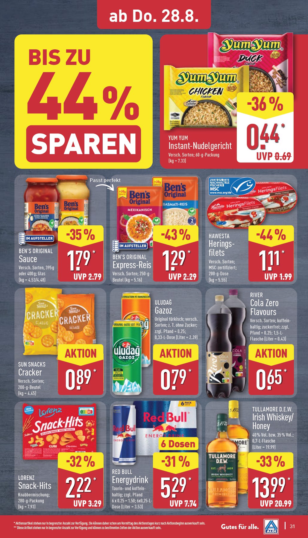 aldi-nord - ALDI NORD-Prospekt gültig vom 25.08. bis 30.08. - page: 31