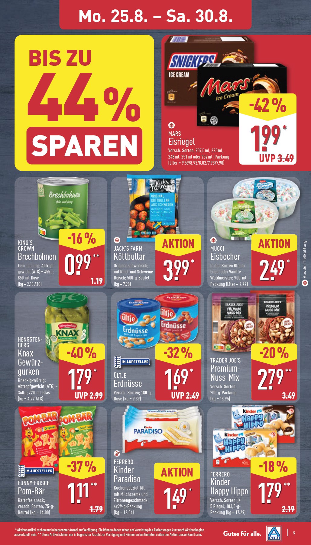 aldi-nord - ALDI NORD-Prospekt gültig vom 25.08. bis 30.08. - page: 9