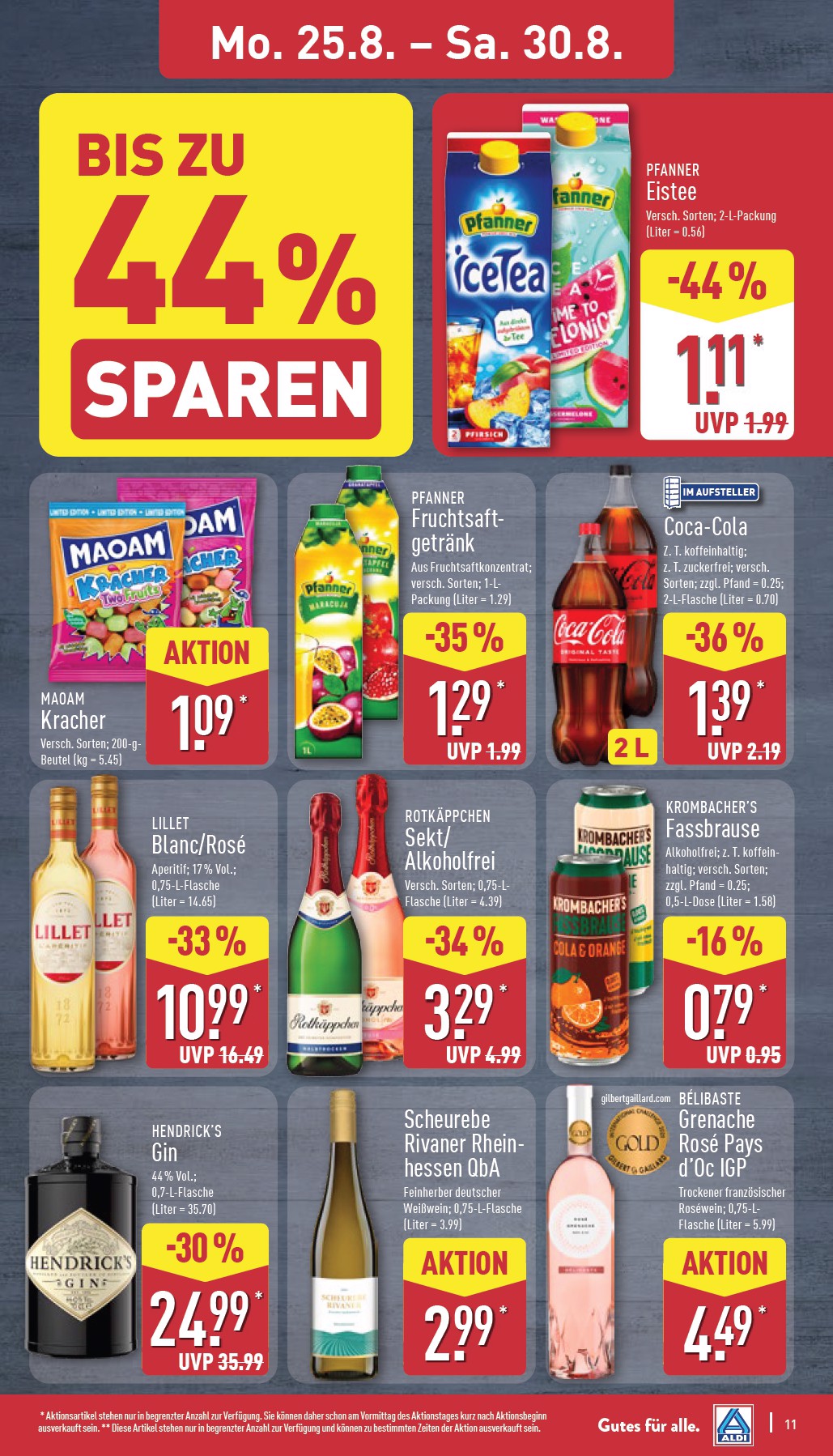 aldi-nord - ALDI NORD-Prospekt gültig vom 25.08. bis 30.08. - page: 11
