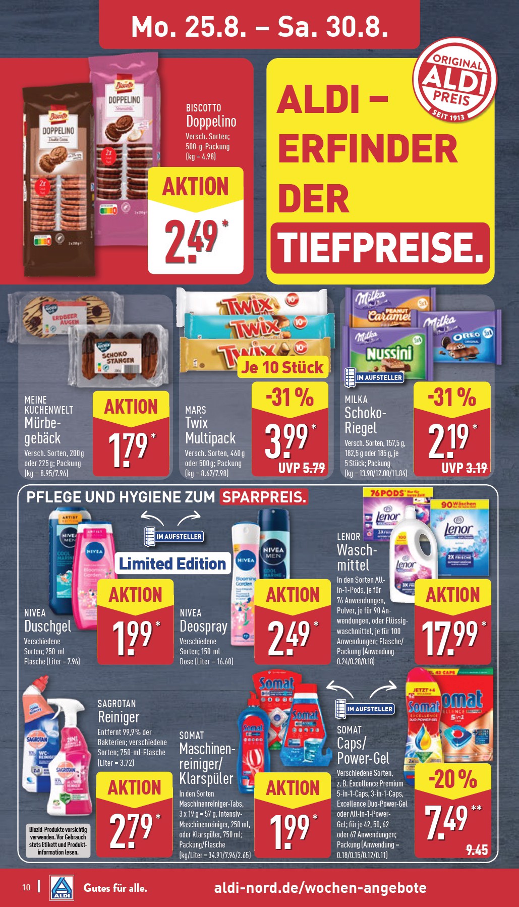 aldi-nord - ALDI NORD-Prospekt gültig vom 25.08. bis 30.08. - page: 10