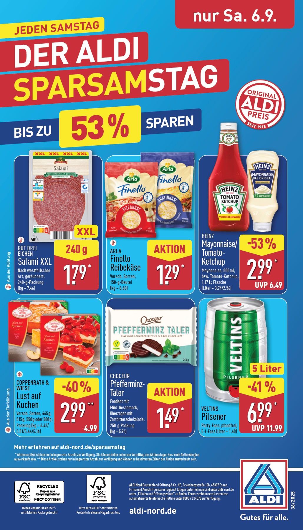 aldi-nord - ALDI NORD-Prospekt gültig vom 01.09. bis 06.09. - page: 36