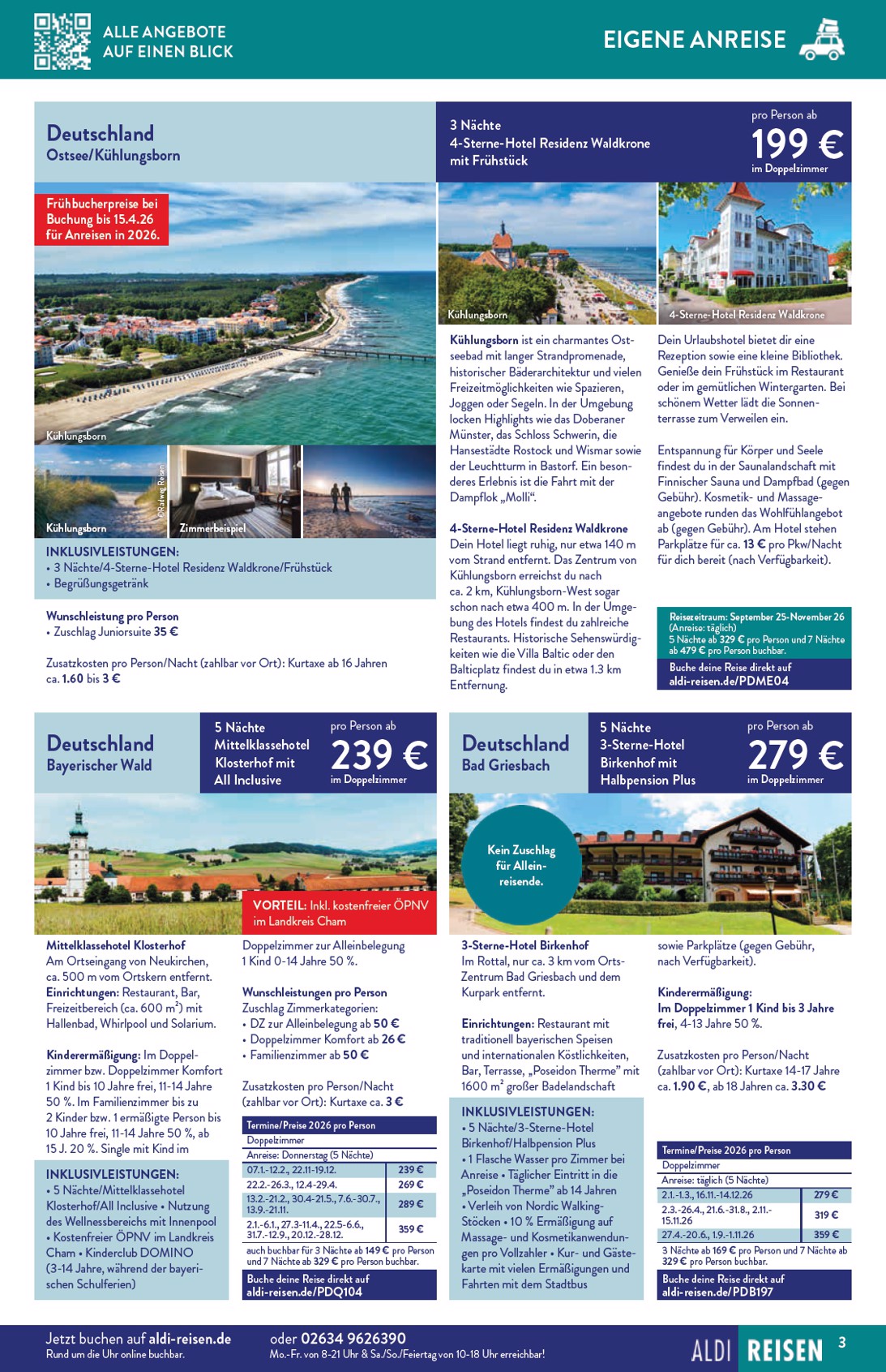 aldi-nord - ALDI NORD - Reisen-Prospekt gültig vom 01.09. bis 30.09. - page: 3