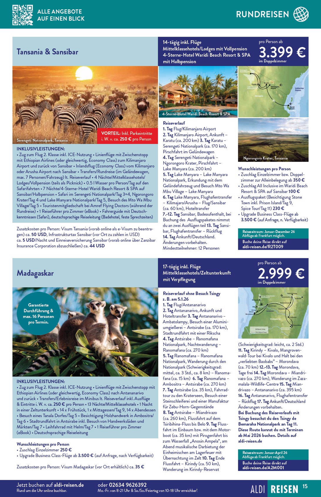 aldi-nord - ALDI NORD - Reisen-Prospekt gültig vom 01.09. bis 30.09. - page: 15