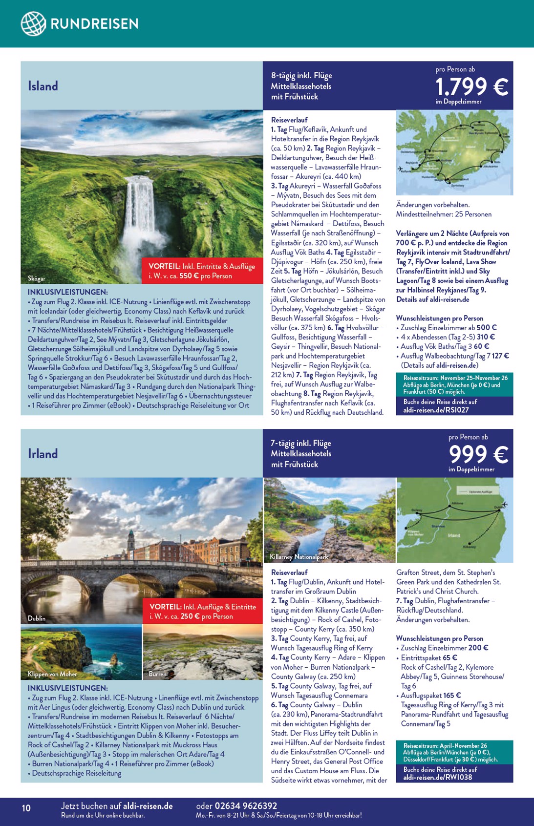 aldi-nord - ALDI NORD - Reisen-Prospekt gültig vom 01.09. bis 30.09. - page: 10