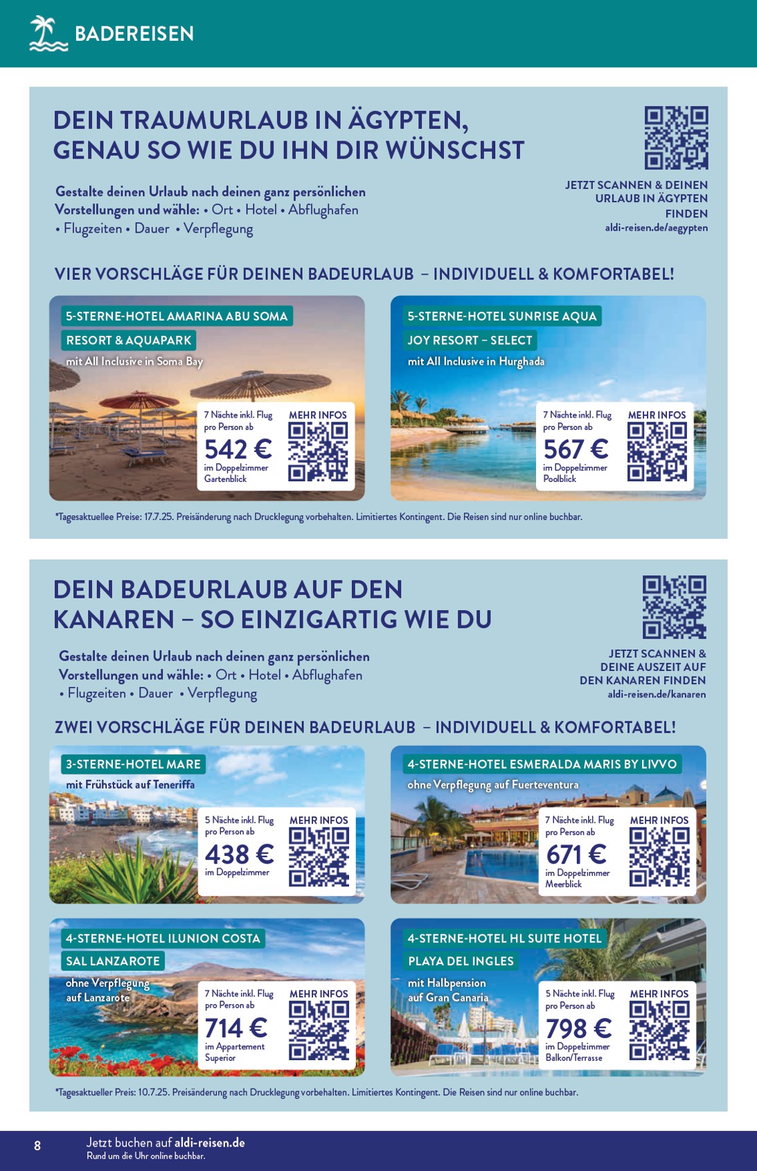 aldi-nord - ALDI NORD - Reisen-Prospekt gültig vom 01.09. bis 30.09. - page: 8