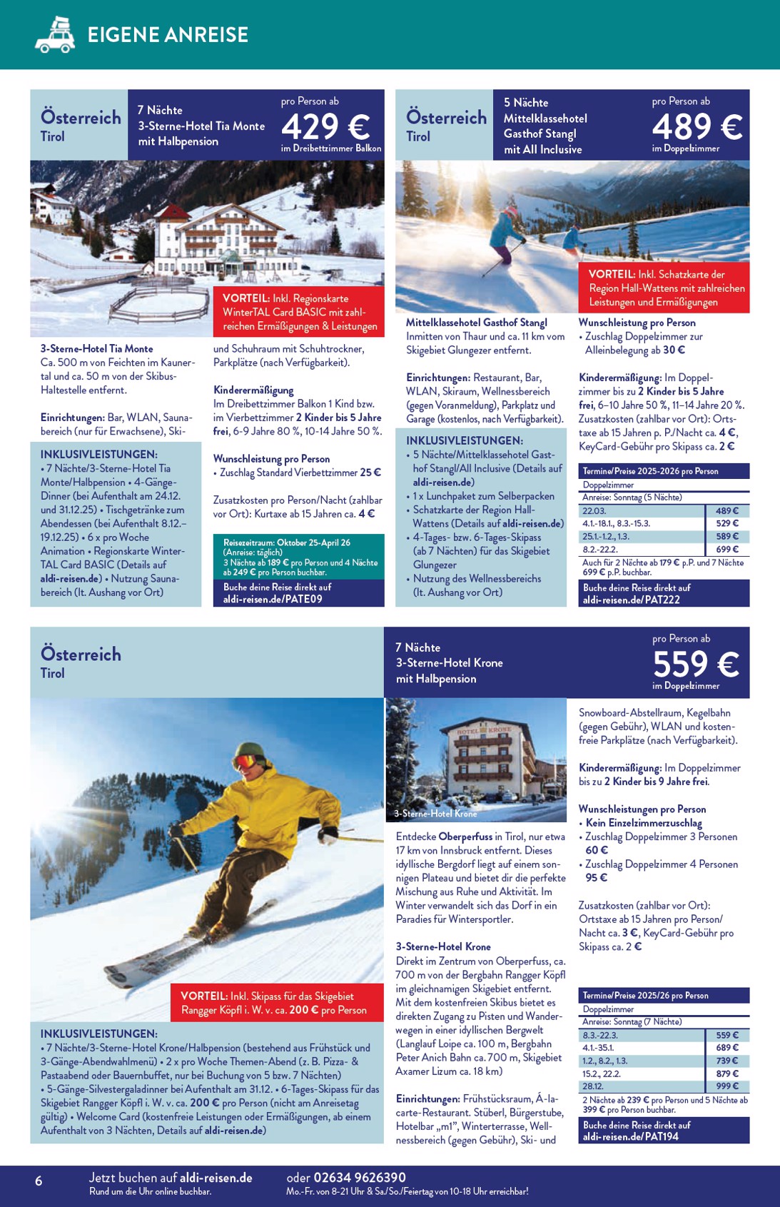 aldi-nord - ALDI NORD - Reisen-Prospekt gültig vom 01.09. bis 30.09. - page: 6