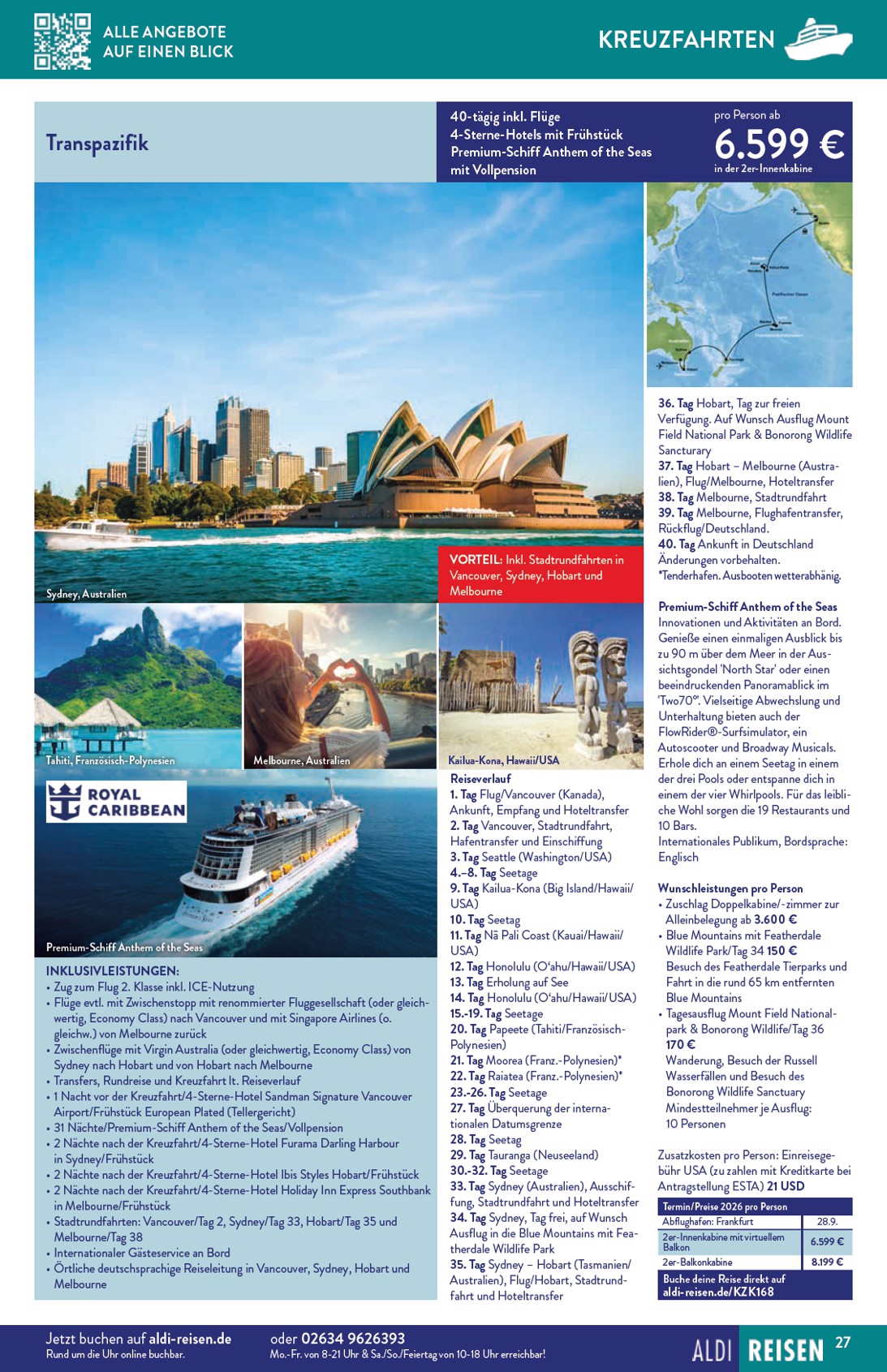 aldi-nord - ALDI NORD - Reisen-Prospekt gültig vom 01.09. bis 30.09. - page: 27