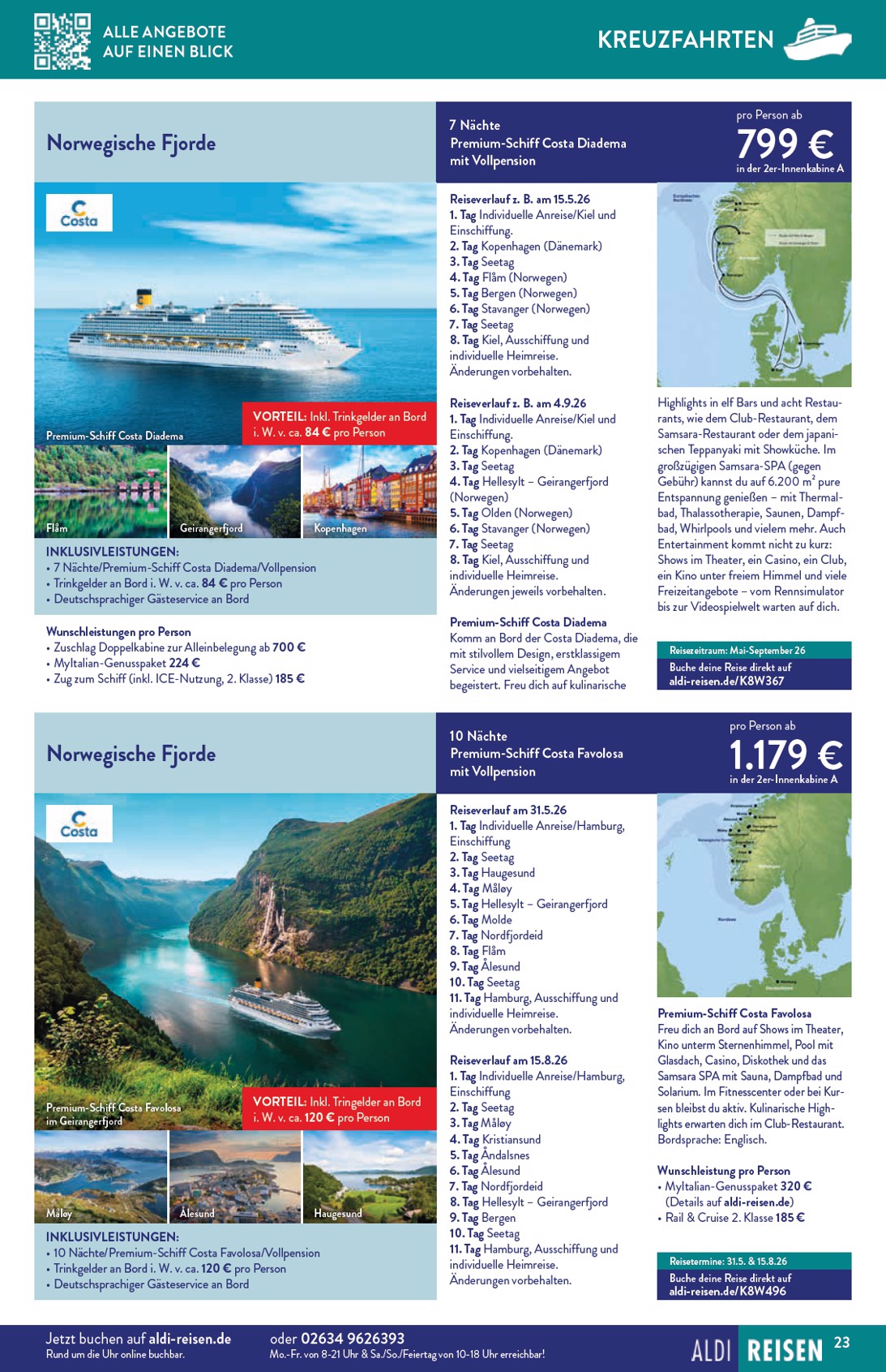 aldi-nord - ALDI NORD - Reisen-Prospekt gültig vom 01.09. bis 30.09. - page: 23