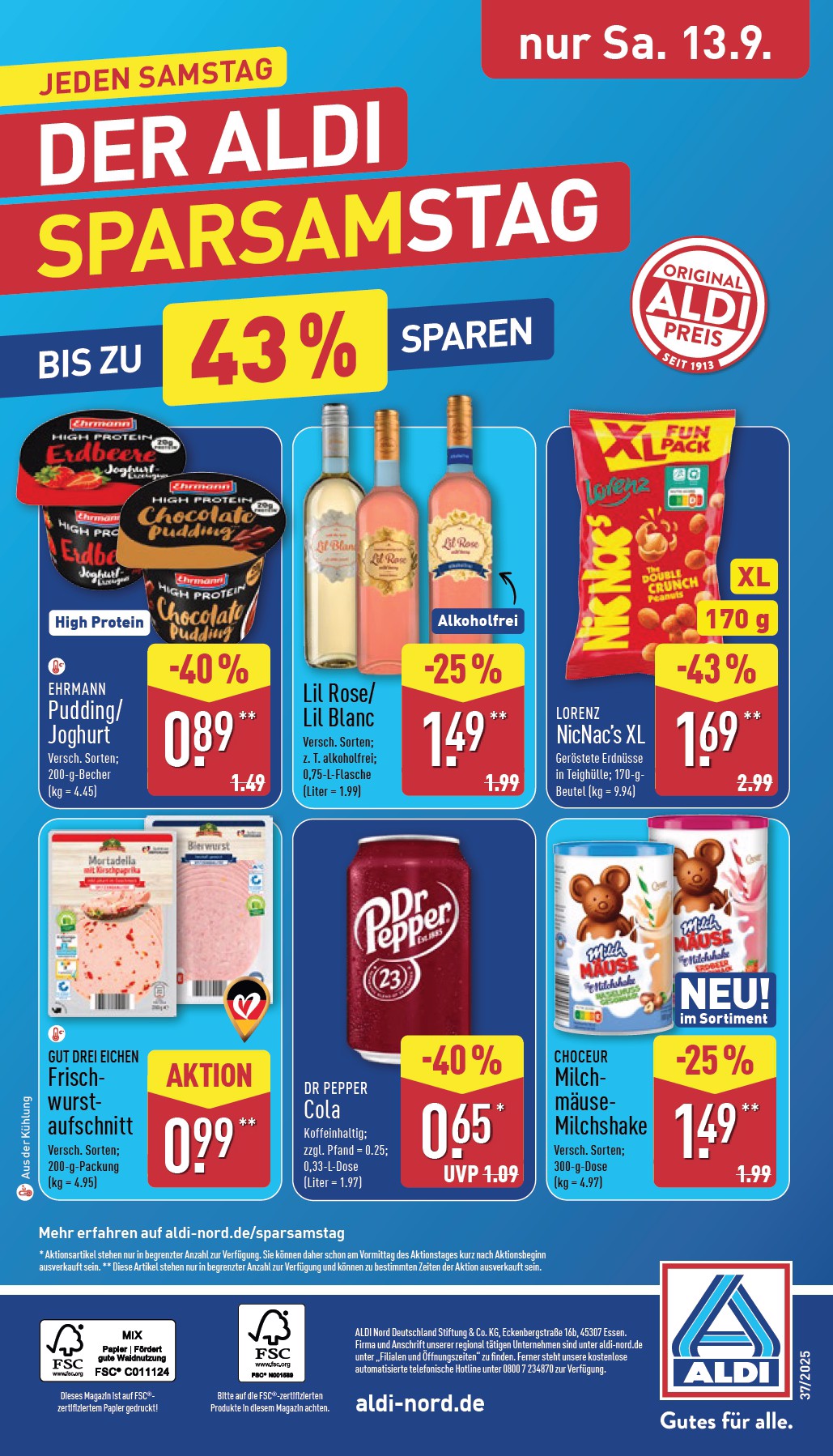 aldi-nord - ALDI NORD-Prospekt gültig vom 08.09. bis 13.09. - page: 40