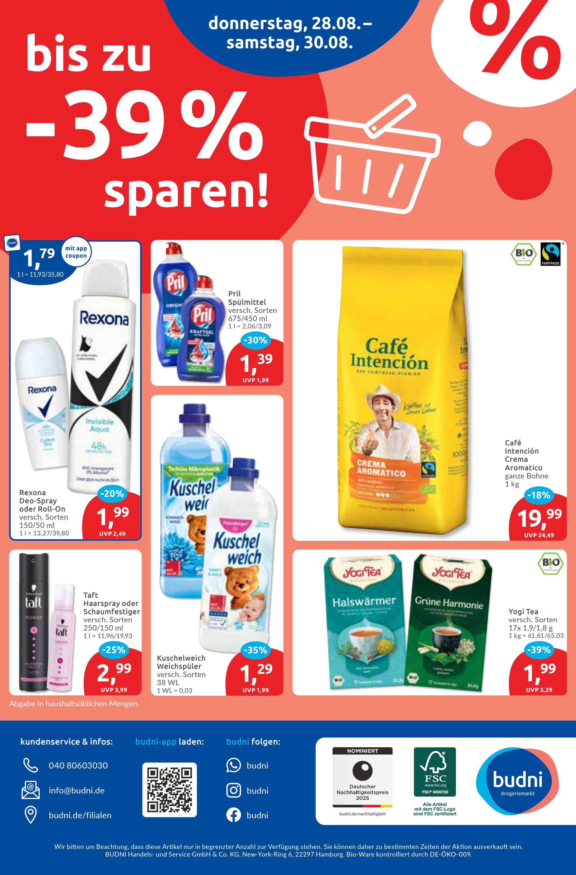 budni - BUDNI-Prospekt gültig vom 25.08. bis 30.08. - page: 8