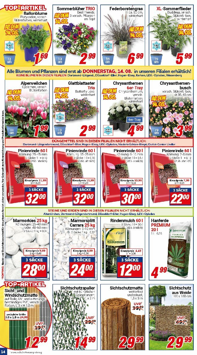 centershop - Centershop-Prospekt gültig vom 11.08. bis 16.08. - page: 14