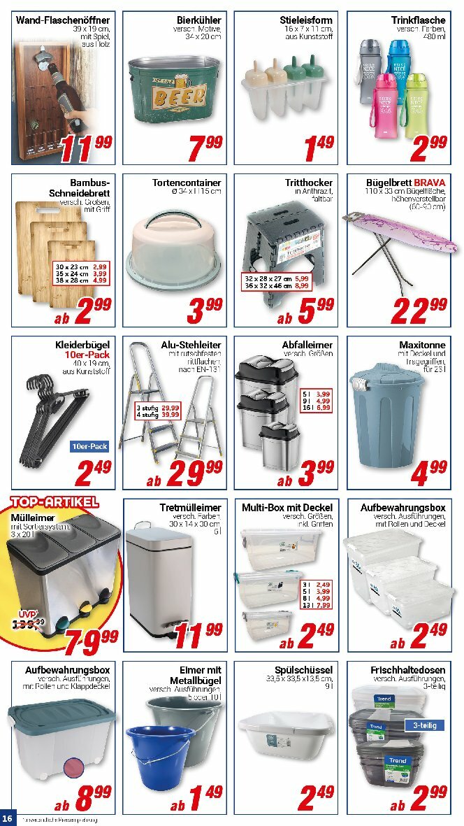 centershop - Centershop-Prospekt gültig vom 11.08. bis 16.08. - page: 16