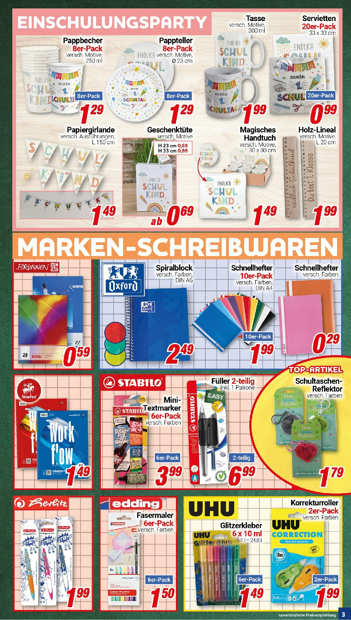 centershop - Centershop-Prospekt gültig vom 18.08. bis 23.08. - page: 3