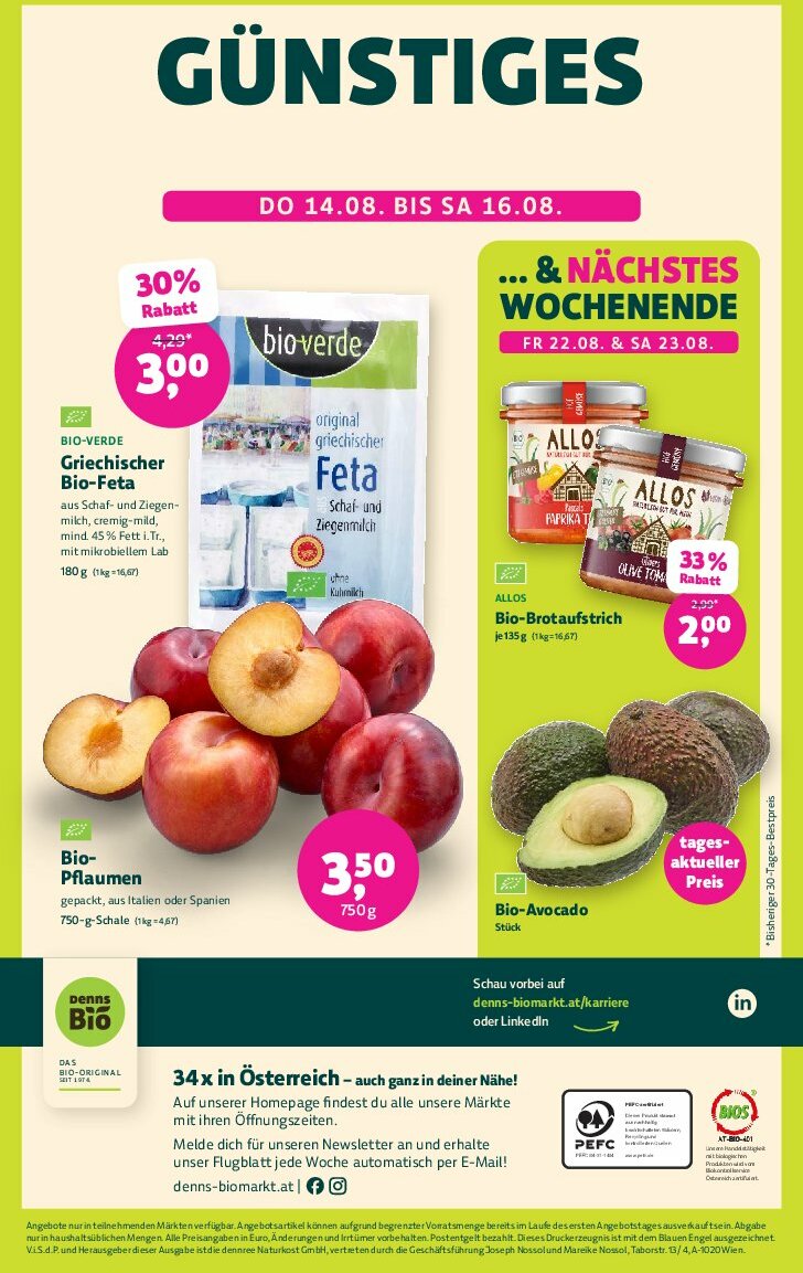 denn-s-biomarkt - Denn's Biomarkt-Prospekt gültig vom 13.08. bis 26.08. - page: 12