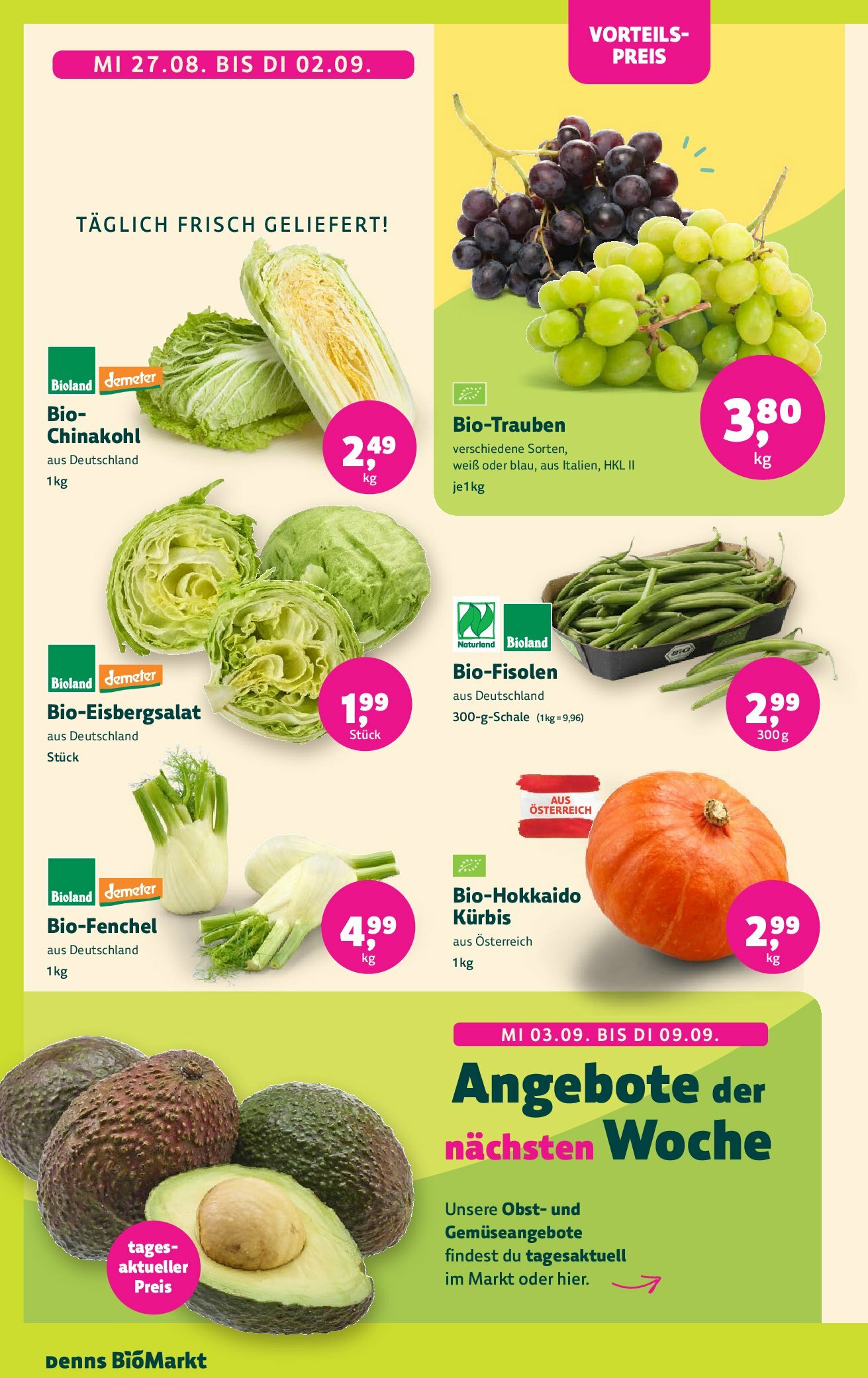denn-s-biomarkt - Denn's Biomarkt-Prospekt gültig vom 27.08. bis 09.09. - page: 2