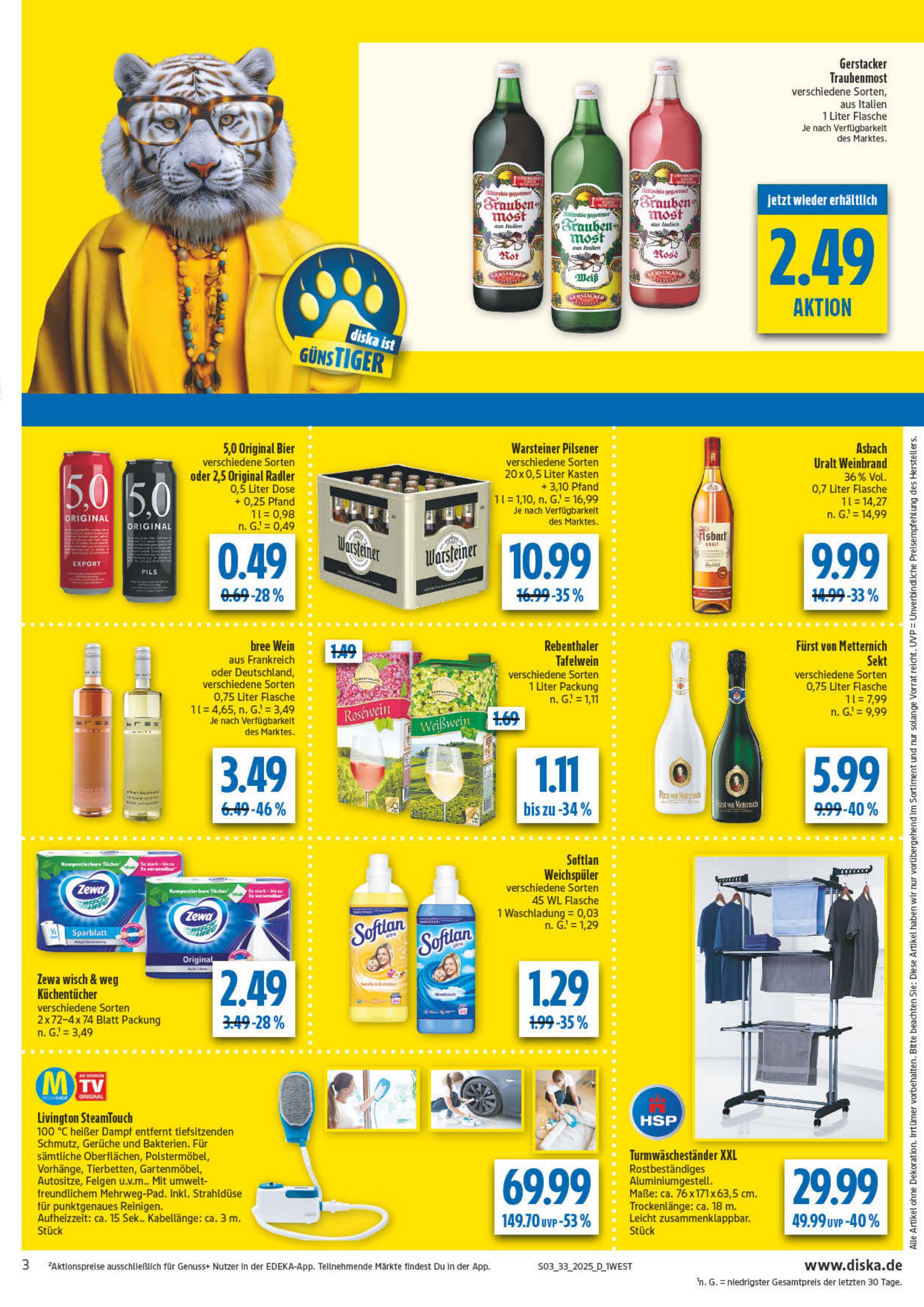 diska - Diska - West-Prospekt gültig vom 11.08. bis 16.08. - page: 3