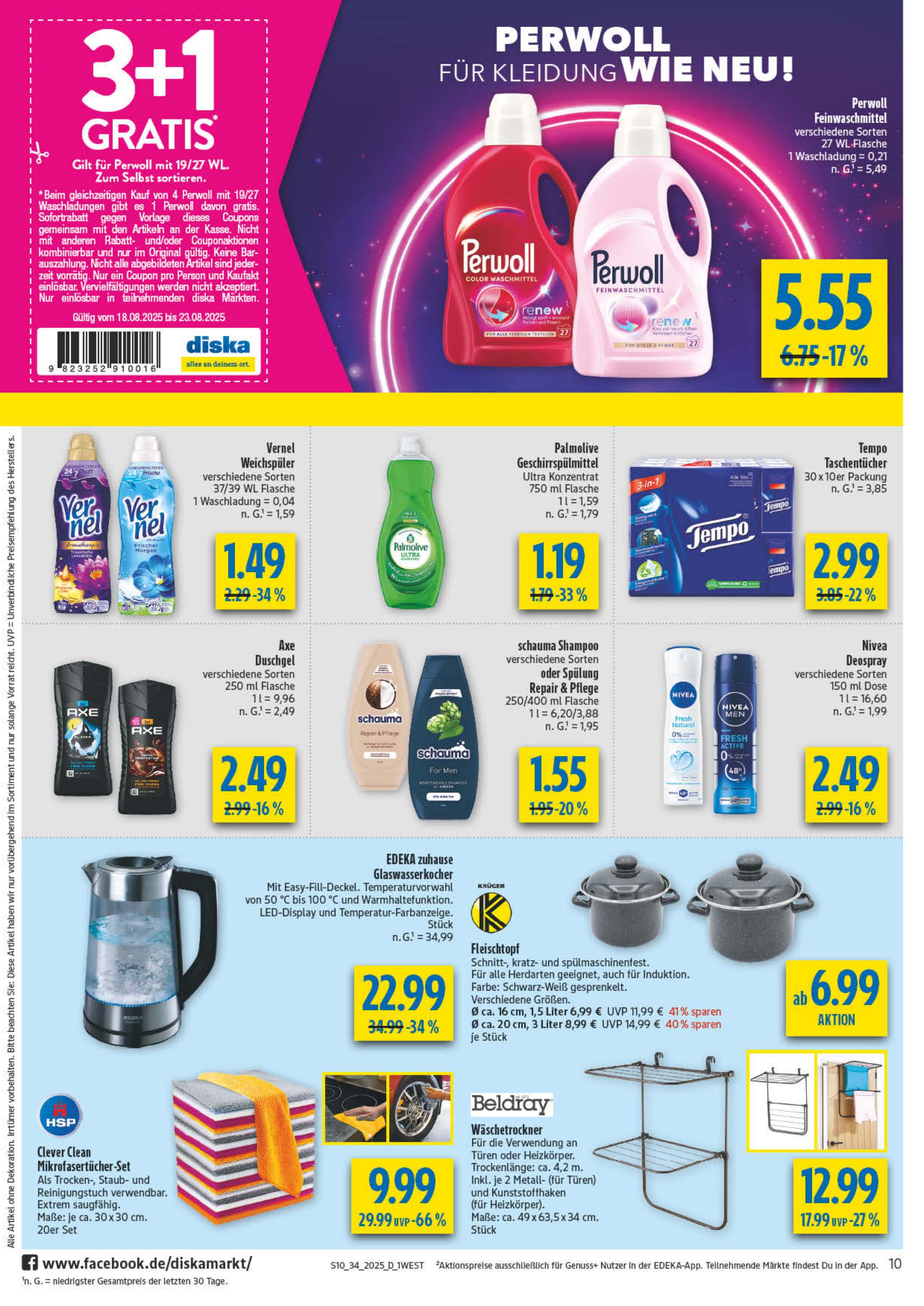 diska - Diska - West-Prospekt gültig vom 18.08. bis 23.08. - page: 10