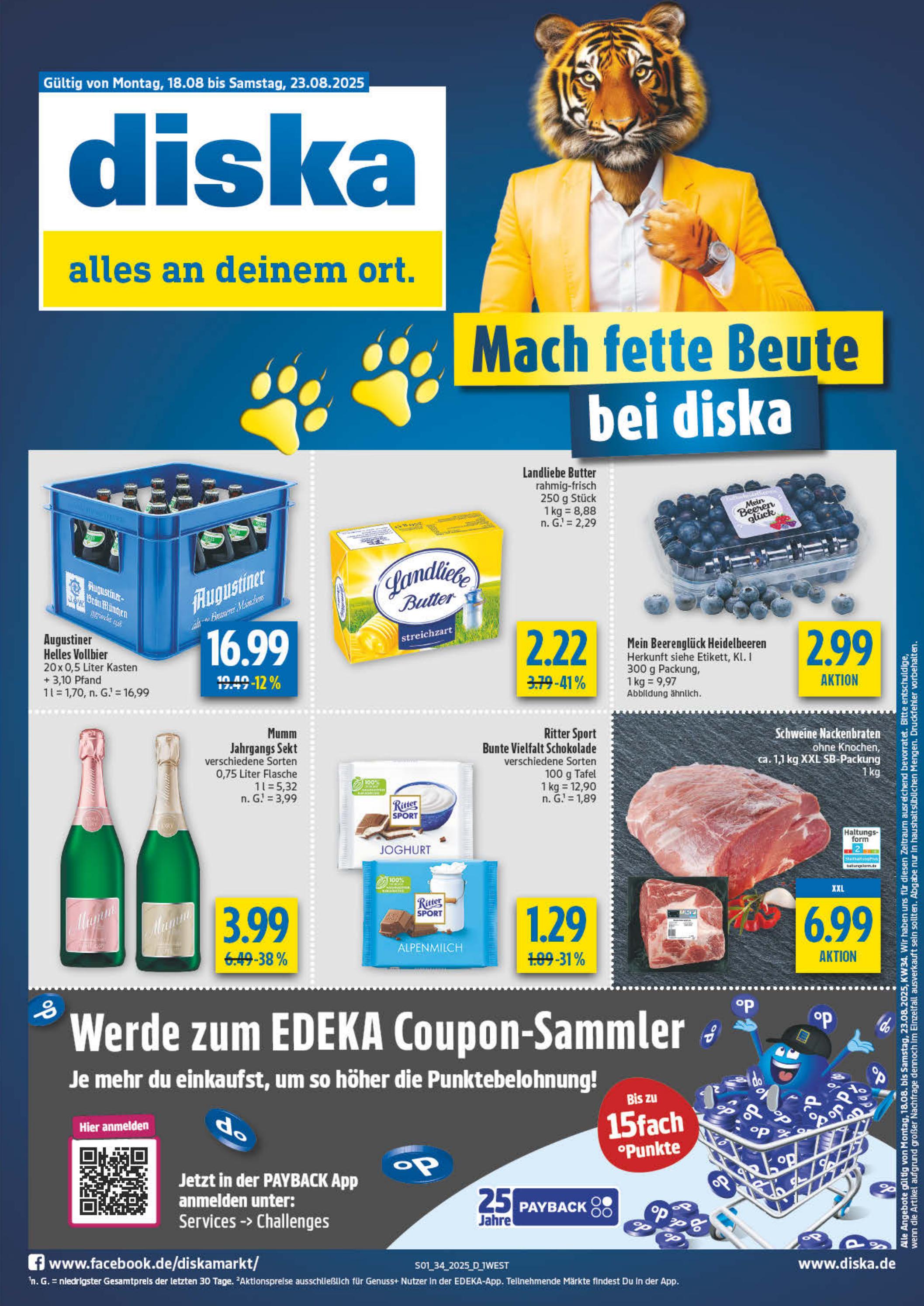 diska - Diska - West-Prospekt gültig vom 18.08. bis 23.08.