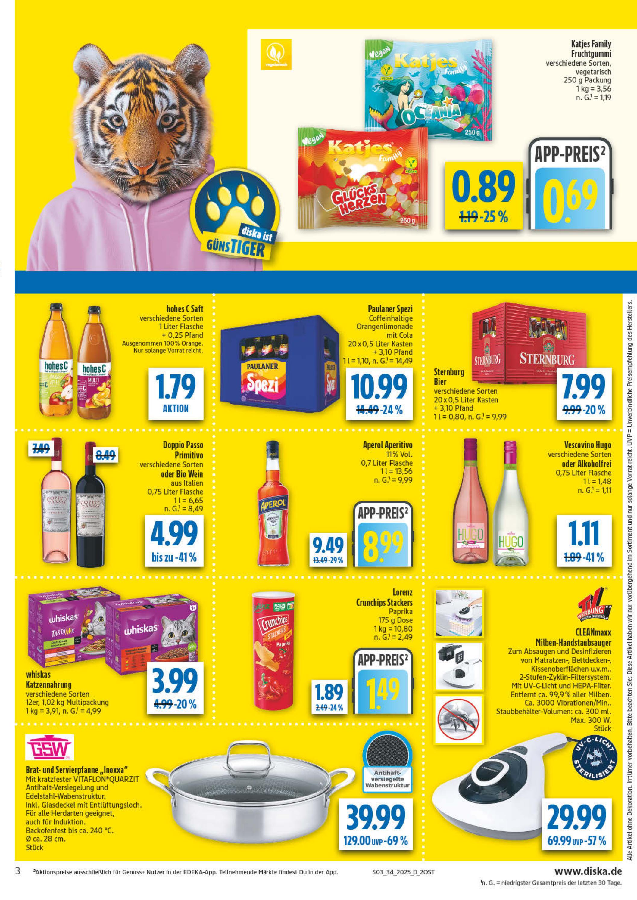 diska - Diska - Ost-Prospekt gültig vom 18.08. bis 23.08. - page: 3