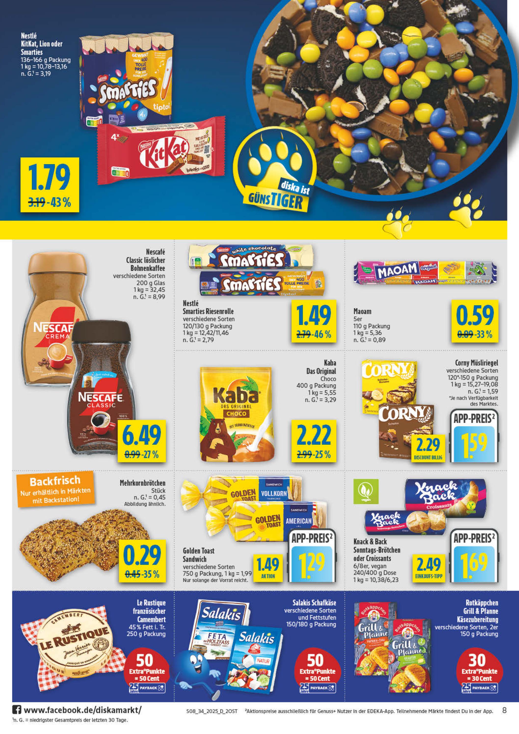 diska - Diska - Ost-Prospekt gültig vom 18.08. bis 23.08. - page: 8