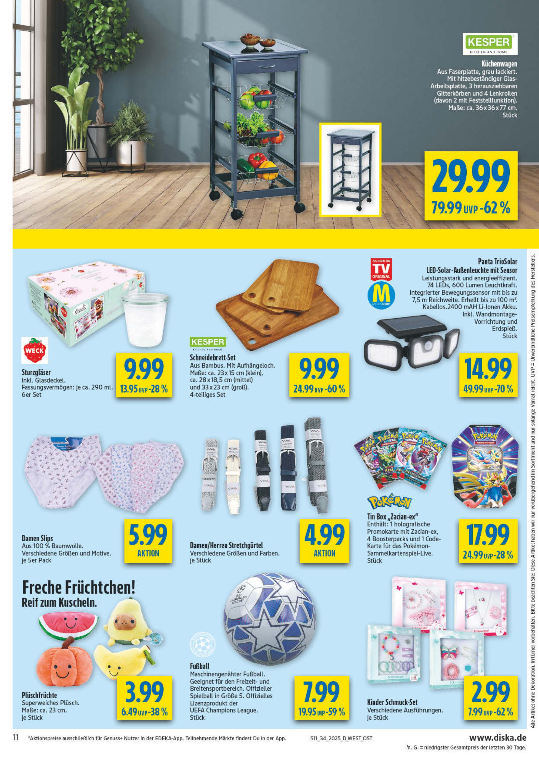 diska - Diska - Ost-Prospekt gültig vom 18.08. bis 23.08. - page: 11