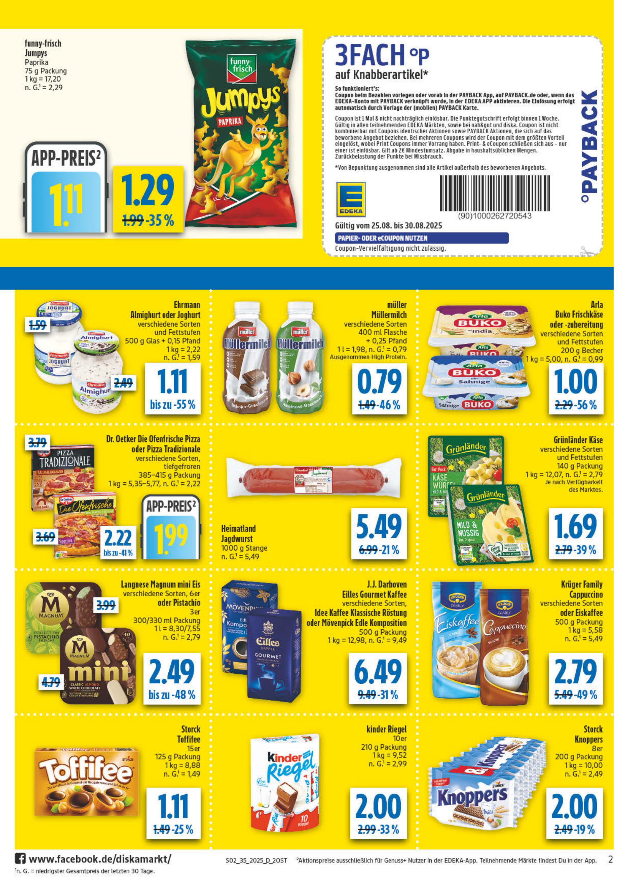 diska - Diska - Ost-Prospekt gültig vom 25.08. bis 30.08. - page: 2