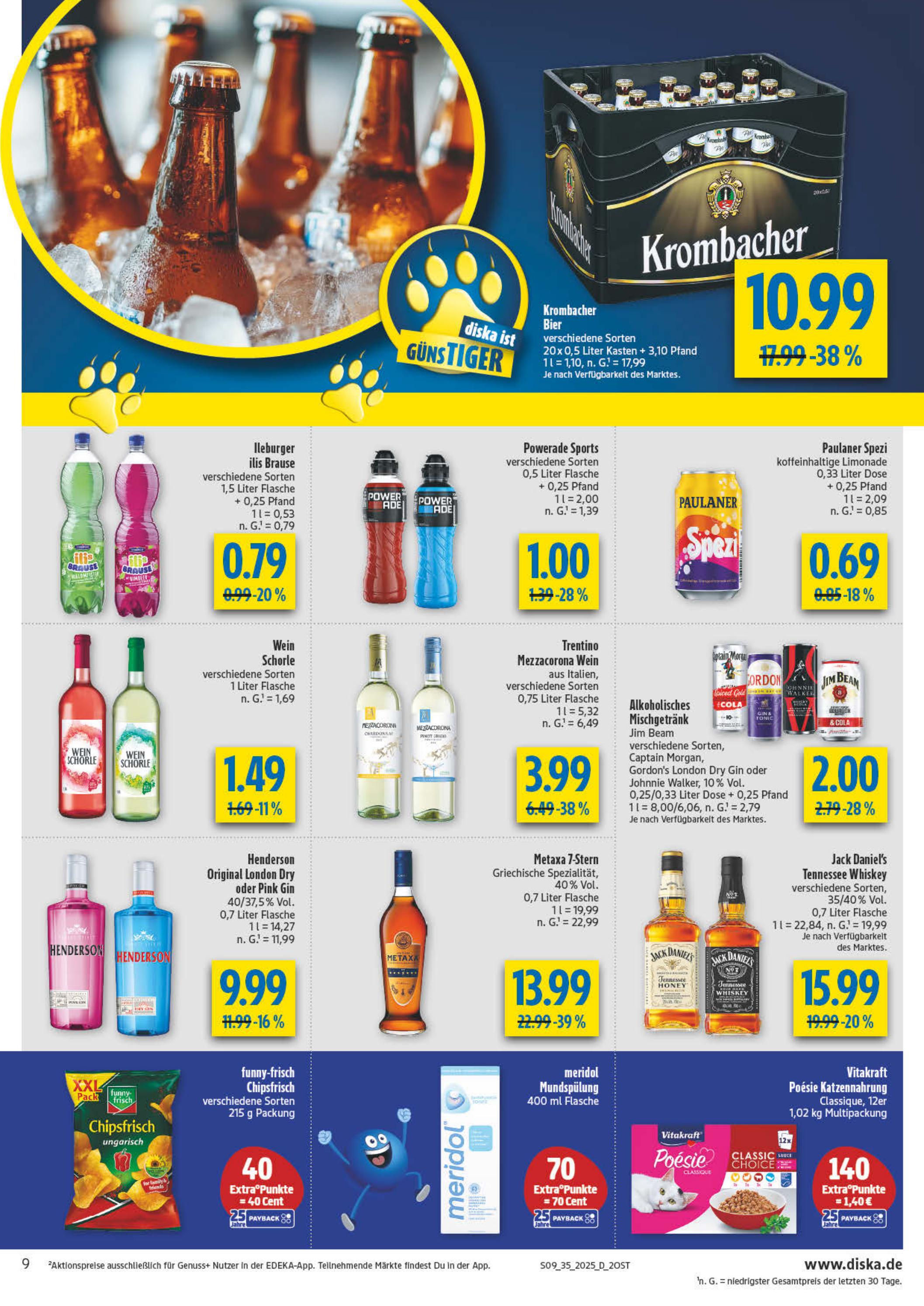 diska - Diska - Ost-Prospekt gültig vom 25.08. bis 30.08. - page: 9