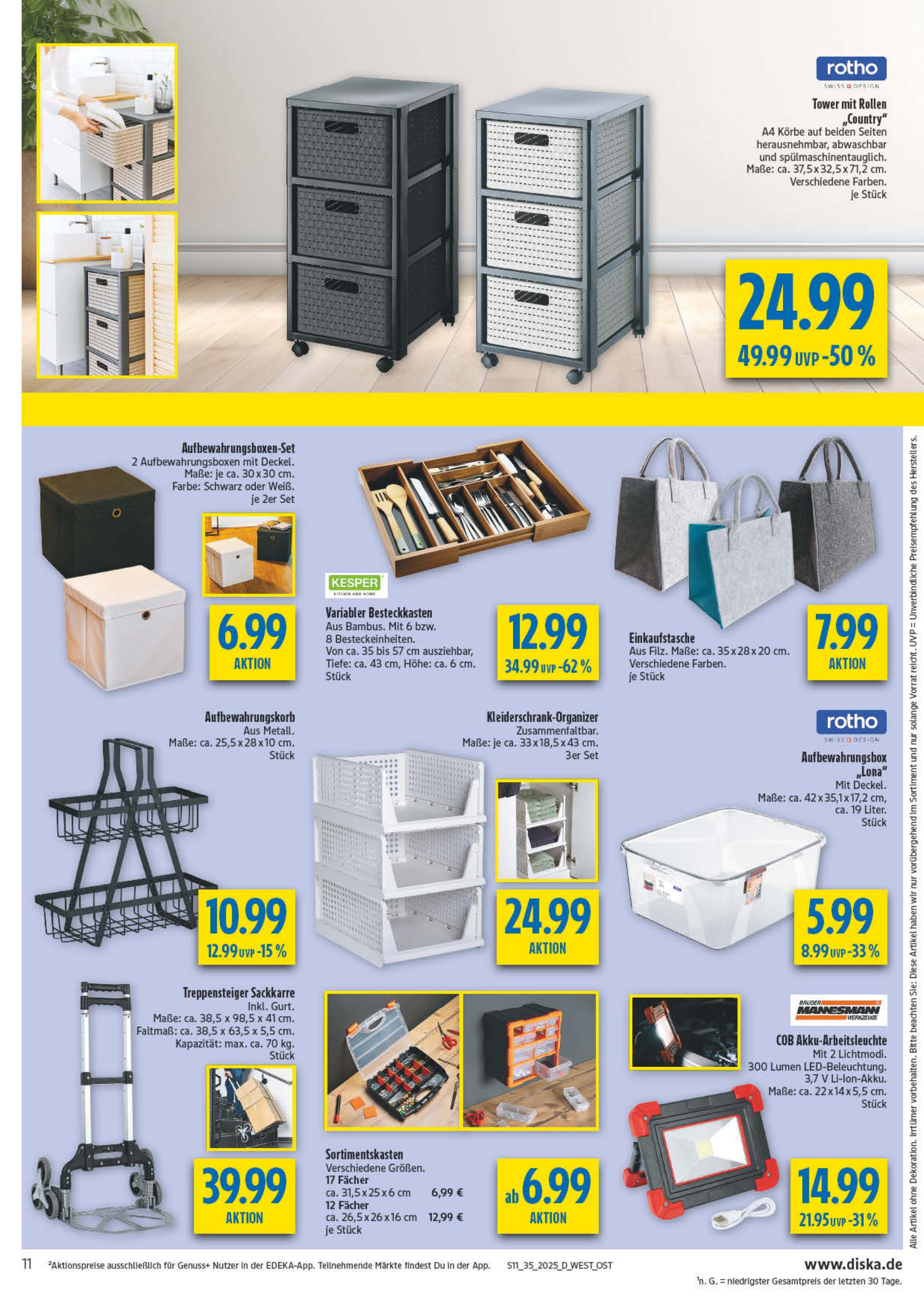 diska - Diska - Ost-Prospekt gültig vom 25.08. bis 30.08. - page: 11