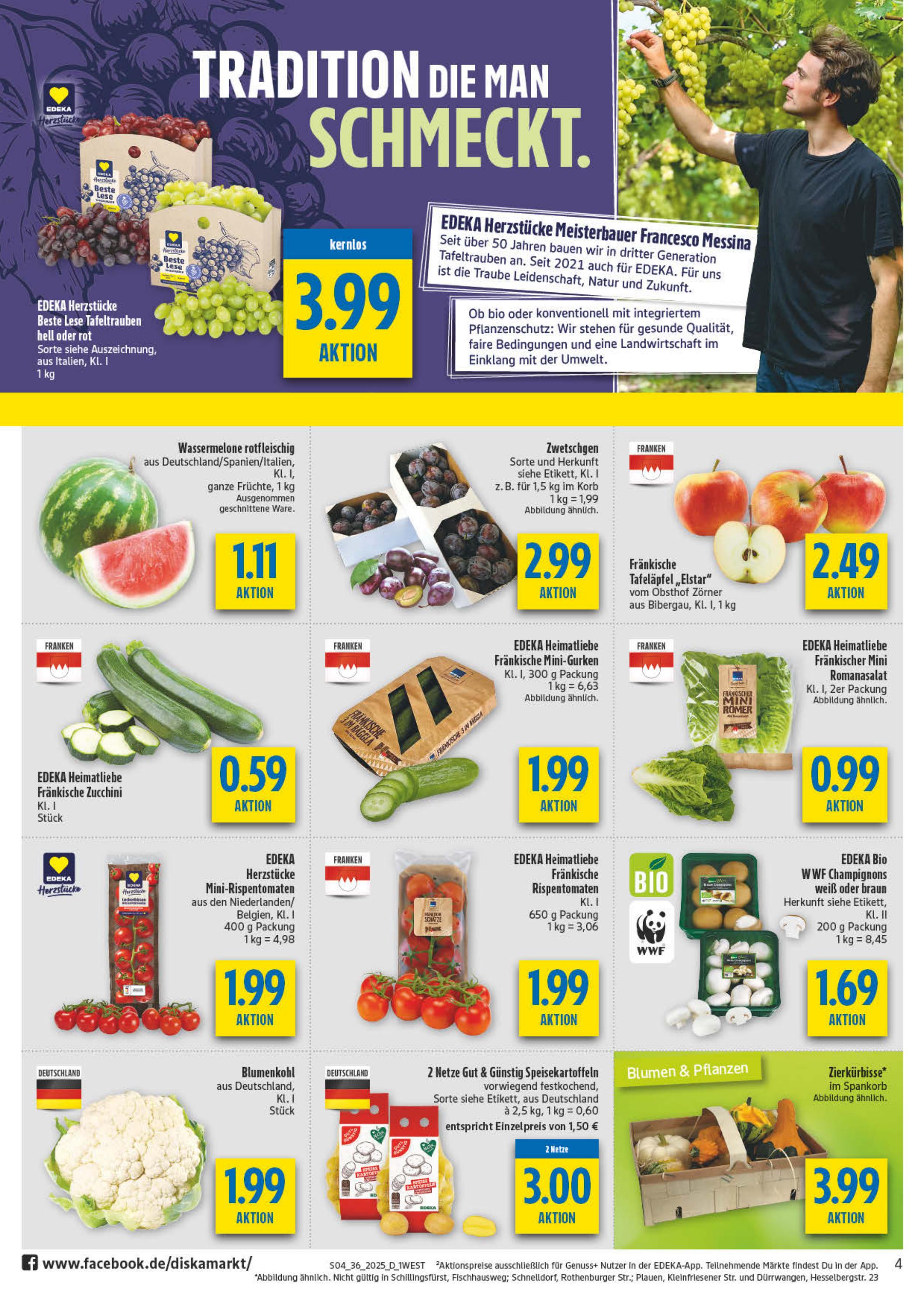 diska - Diska-Prospekt gültig vom 01.09. bis 06.09. - page: 4