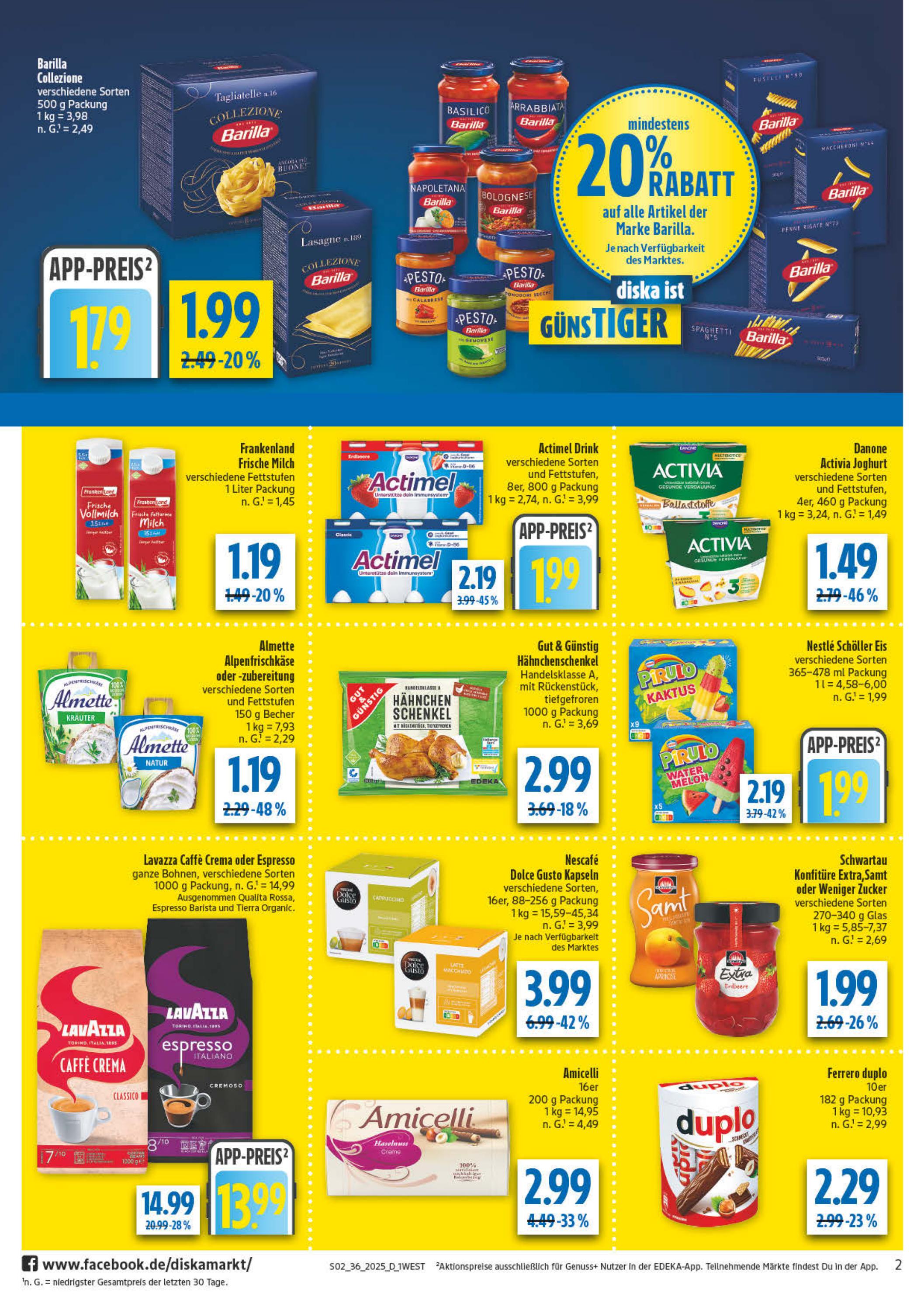 diska - Diska-Prospekt gültig vom 01.09. bis 06.09. - page: 2