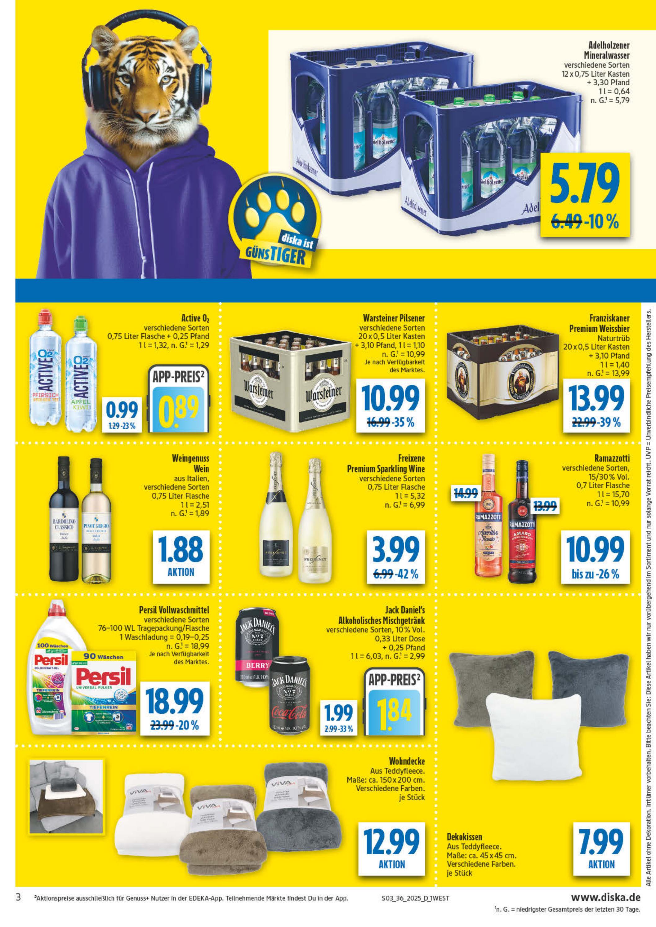 diska - Diska-Prospekt gültig vom 01.09. bis 06.09. - page: 3