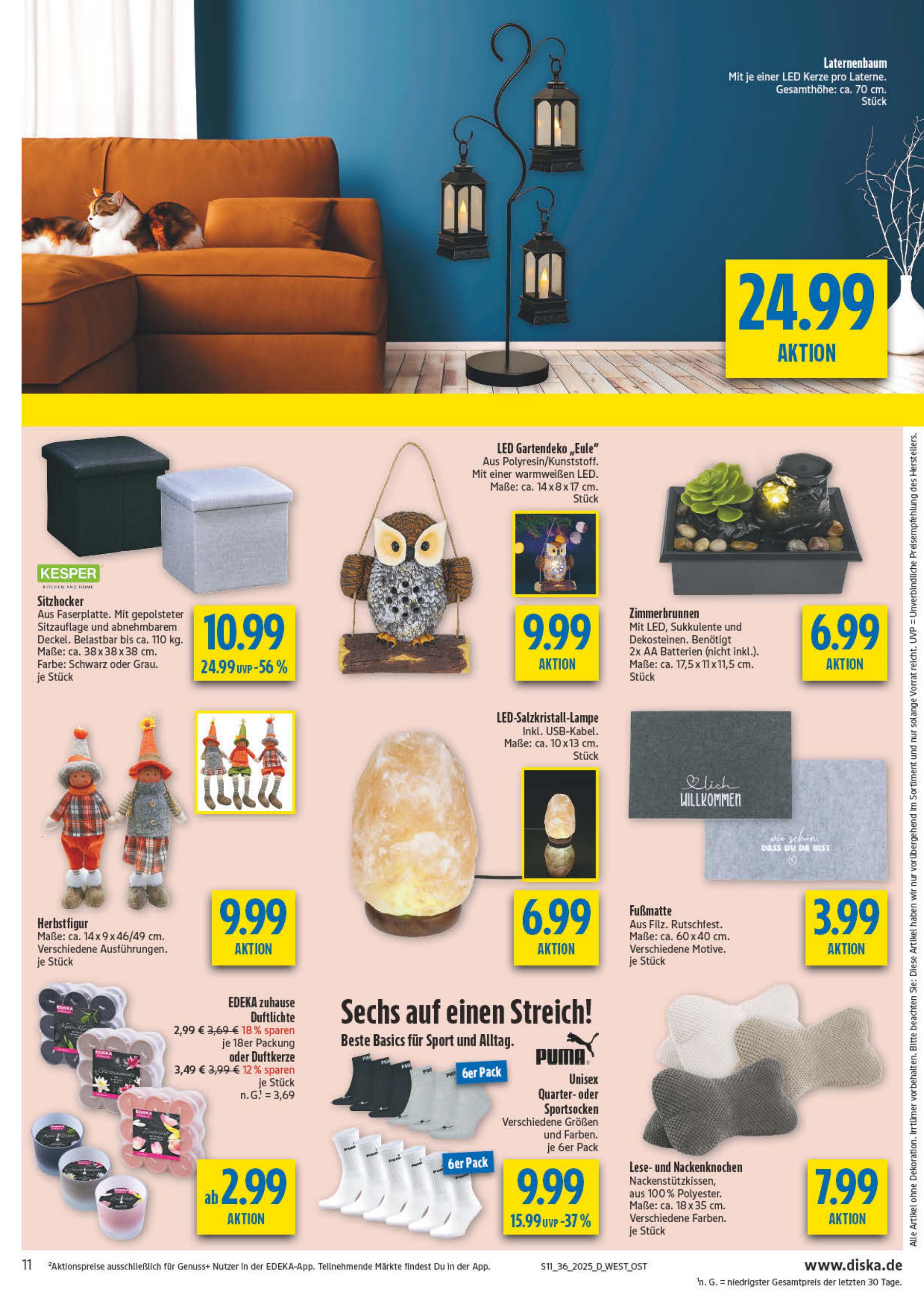 diska - Diska - Ost-Prospekt gültig vom 01.09. bis 06.09. - page: 11