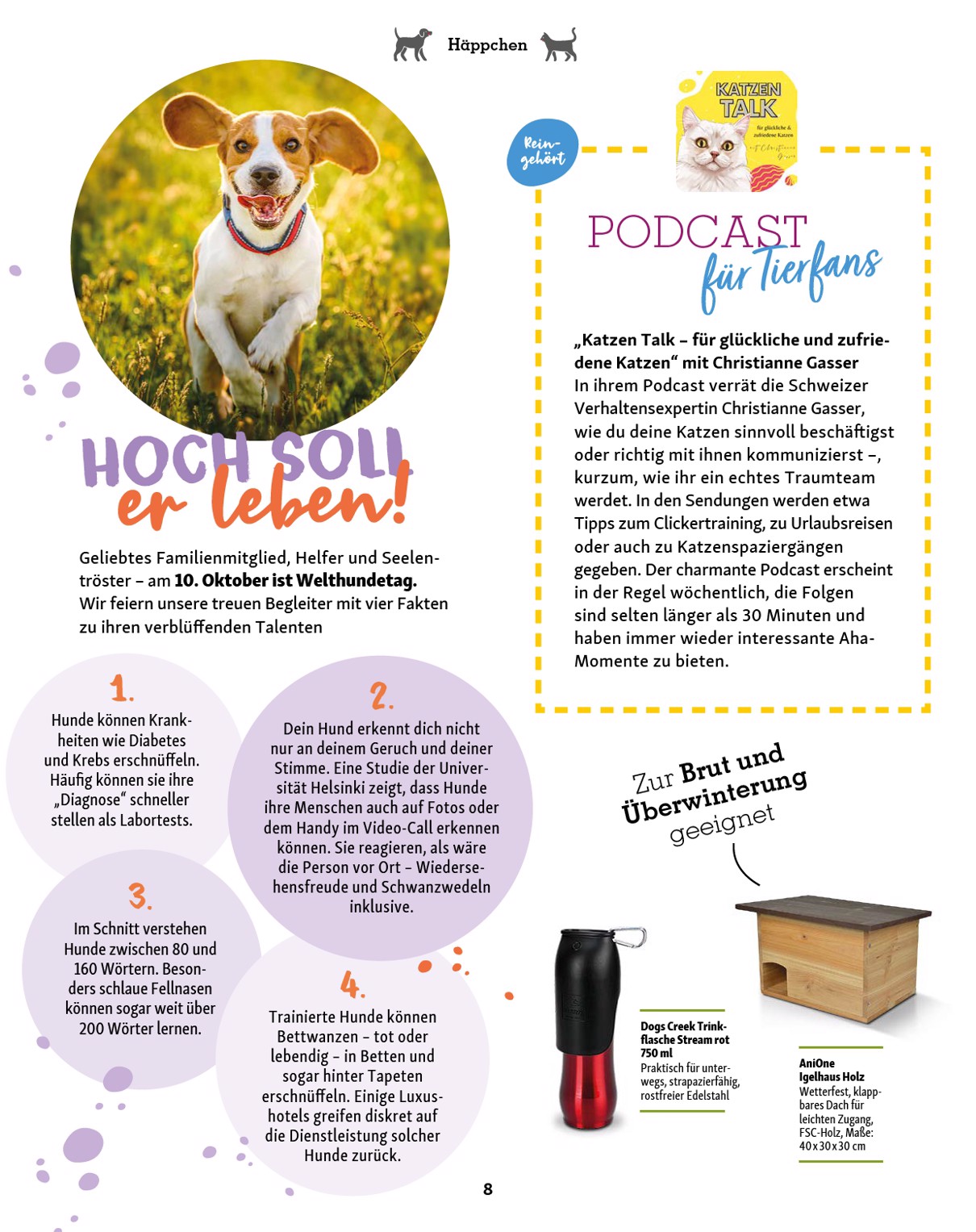 fressnapf - Fressnapf - Friends Magazin-Prospekt gültig vom 01.09. bis 31.10. - page: 8