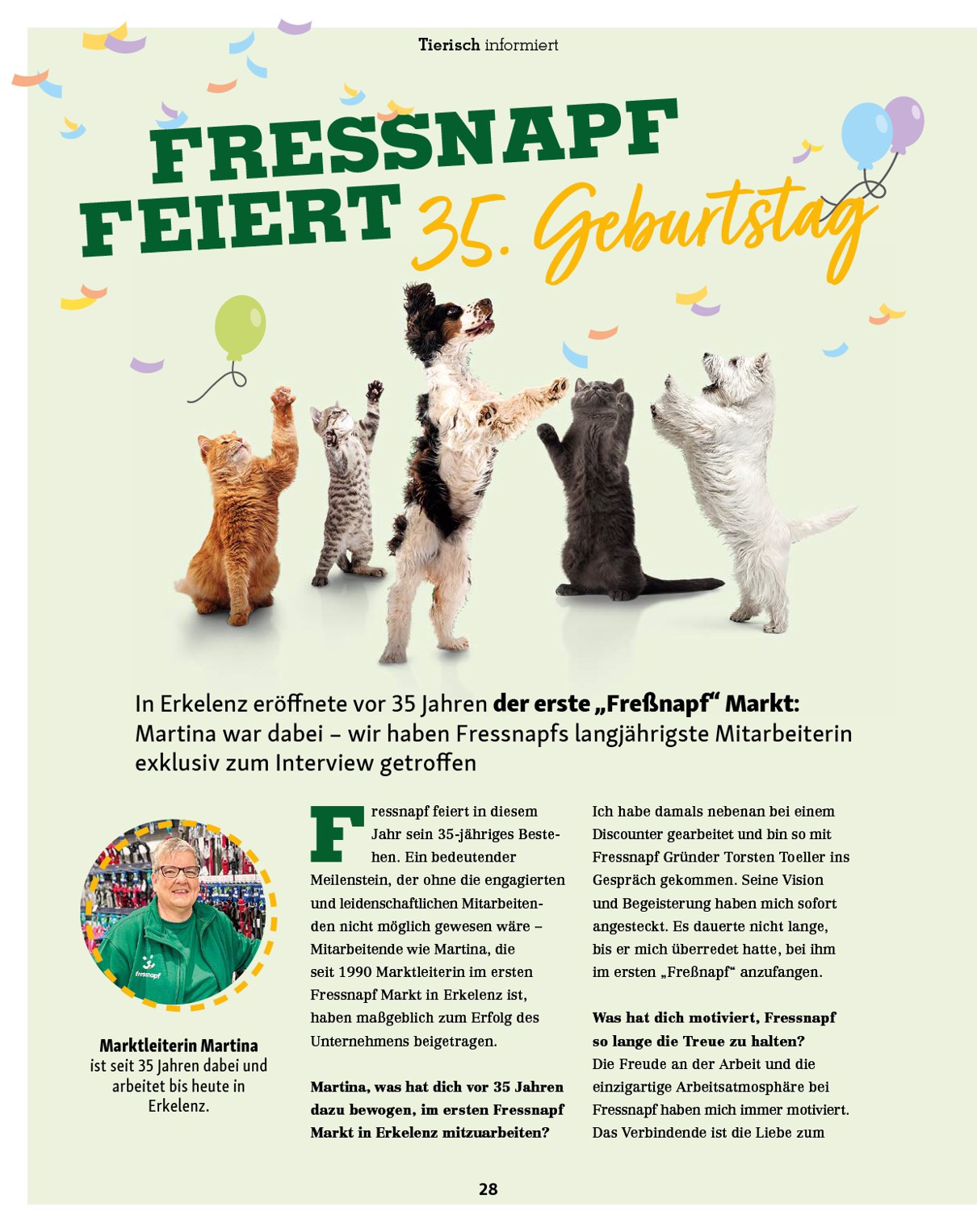 fressnapf - Fressnapf - Friends Magazin-Prospekt gültig vom 01.09. bis 31.10. - page: 28