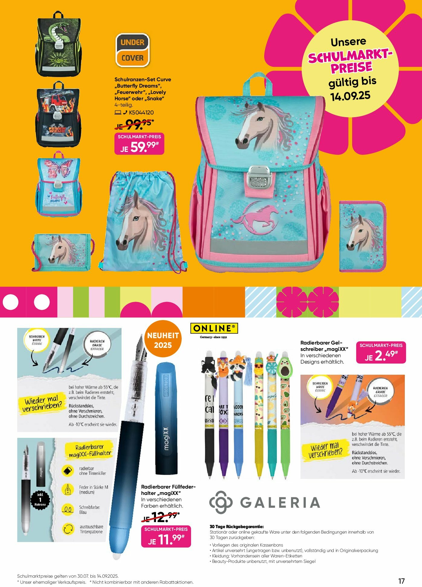 galeria - Galeria-Prospekt gültig vom 20.08. bis 26.08. - page: 17