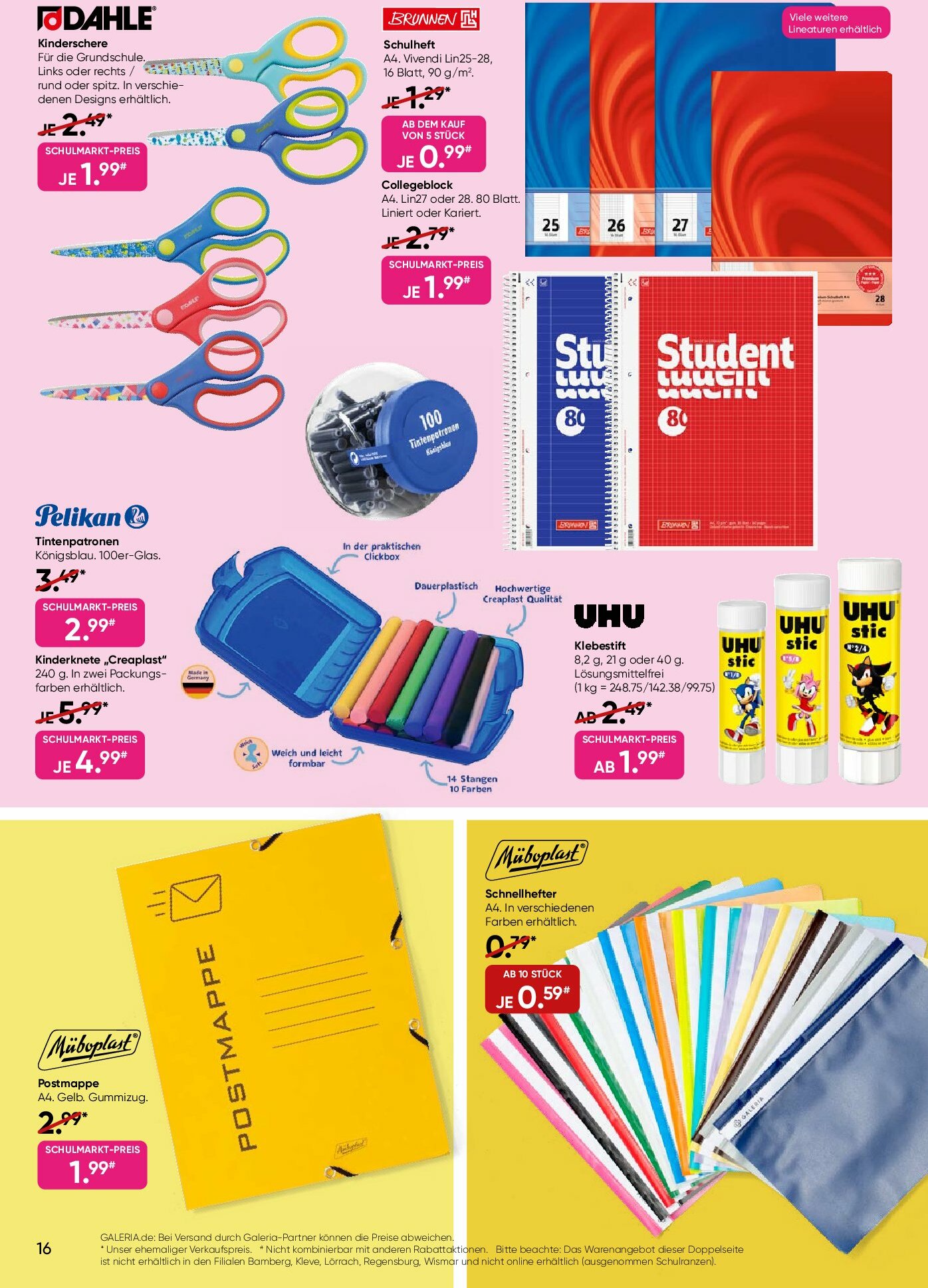 galeria - Galeria-Prospekt gültig vom 20.08. bis 26.08. - page: 16