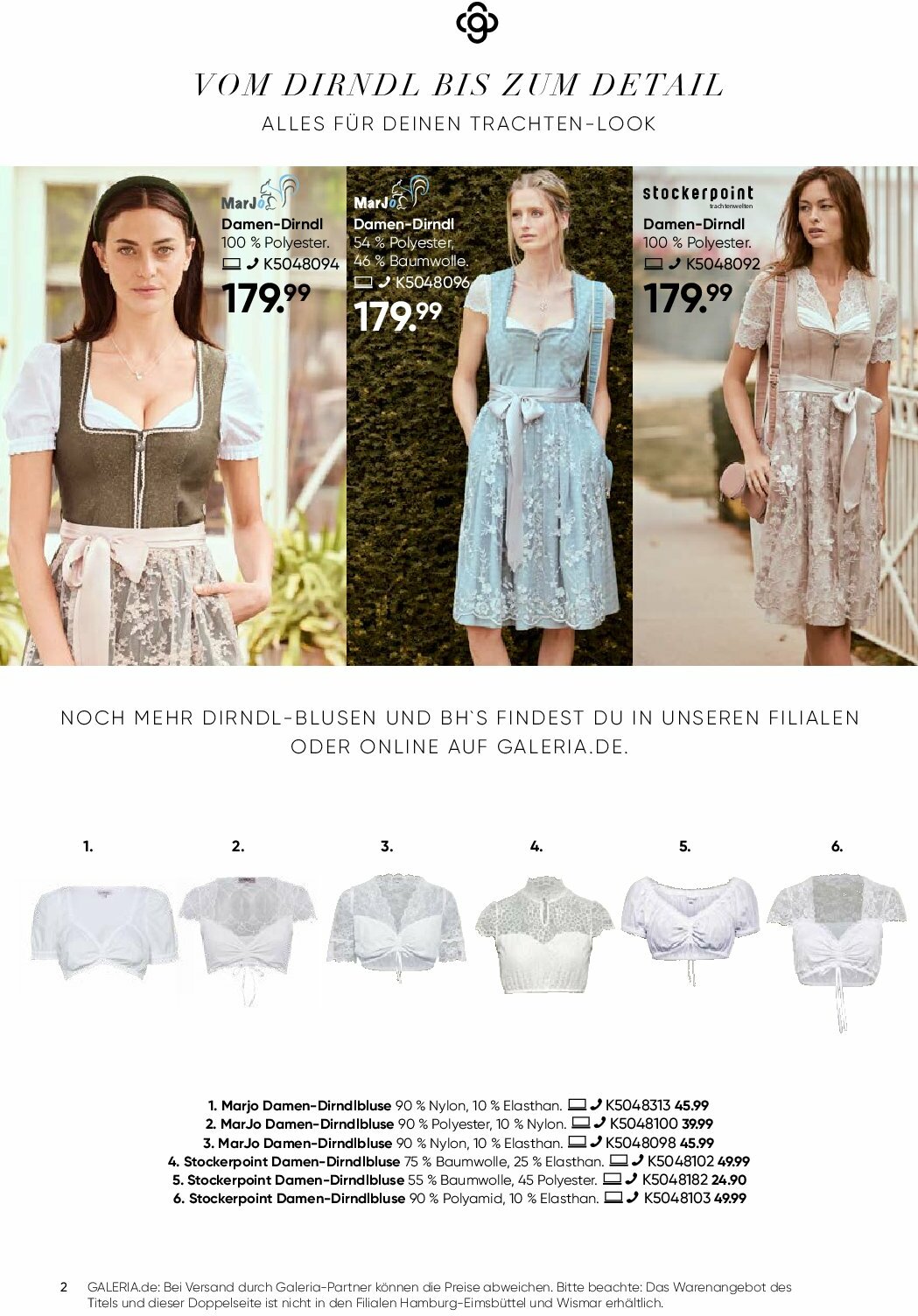 galeria - Galeria-Prospekt gültig vom 27.08. bis 02.09. - page: 2