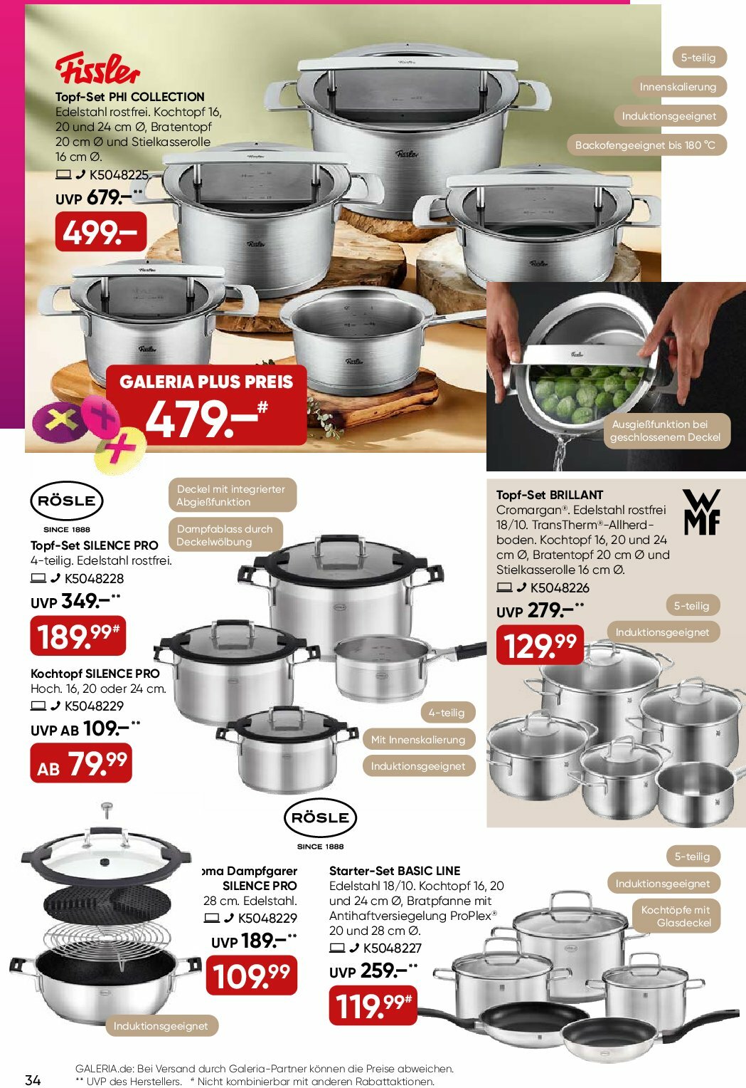 galeria - Galeria-Prospekt gültig vom 27.08. bis 02.09. - page: 34