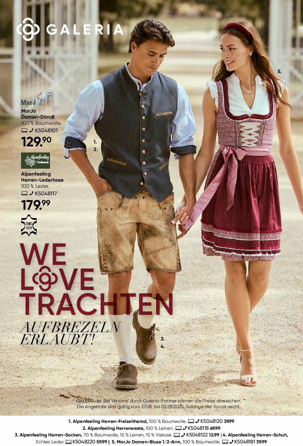 galeria - Galeria-Prospekt gültig vom 27.08. bis 02.09.