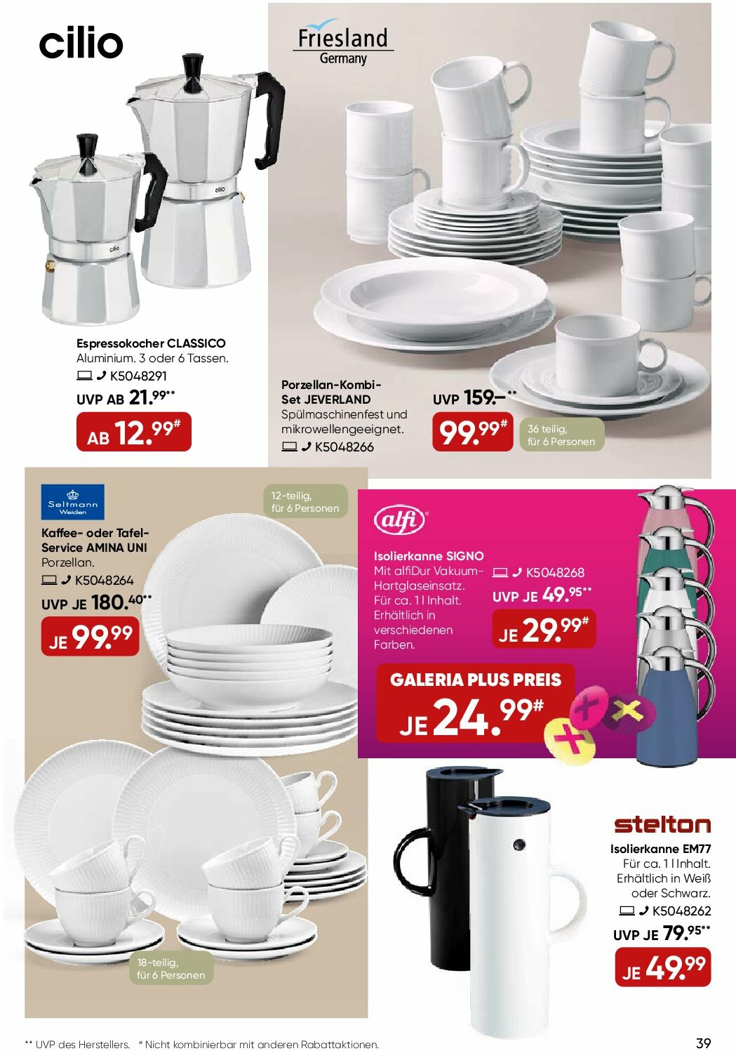 galeria - Galeria-Prospekt gültig vom 27.08. bis 02.09. - page: 39