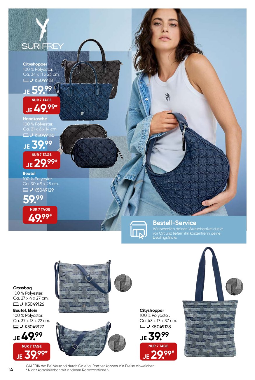 galeria - Galeria-Prospekt gültig vom 03.09. bis 09.09. - page: 14