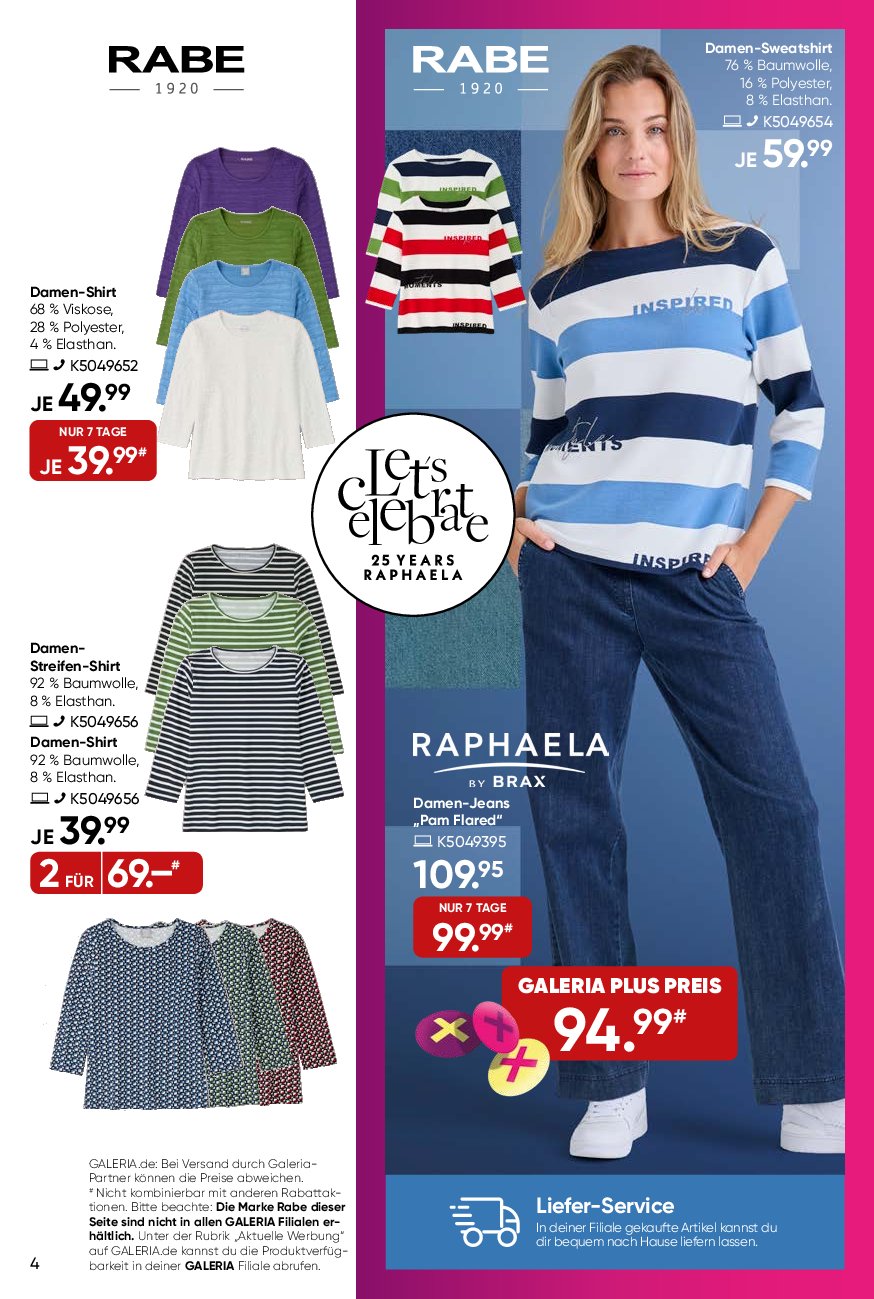 galeria - Galeria-Prospekt gültig vom 03.09. bis 09.09. - page: 4