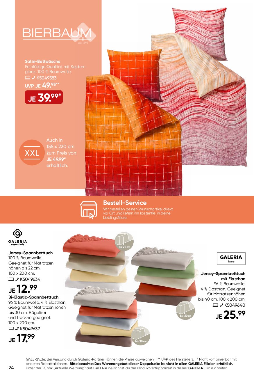 galeria - Galeria-Prospekt gültig vom 03.09. bis 09.09. - page: 24